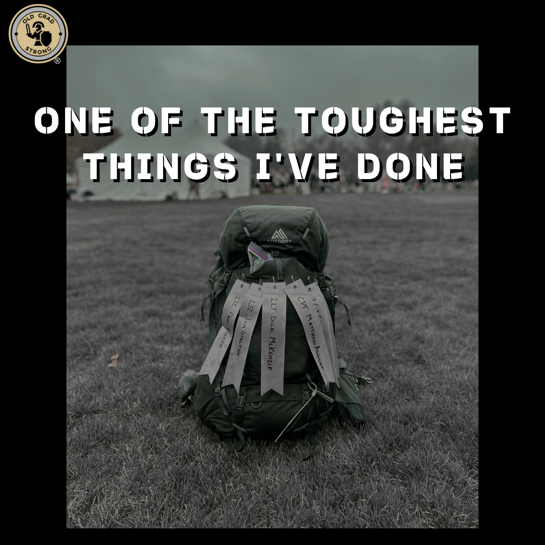 One of the toughest things I've done