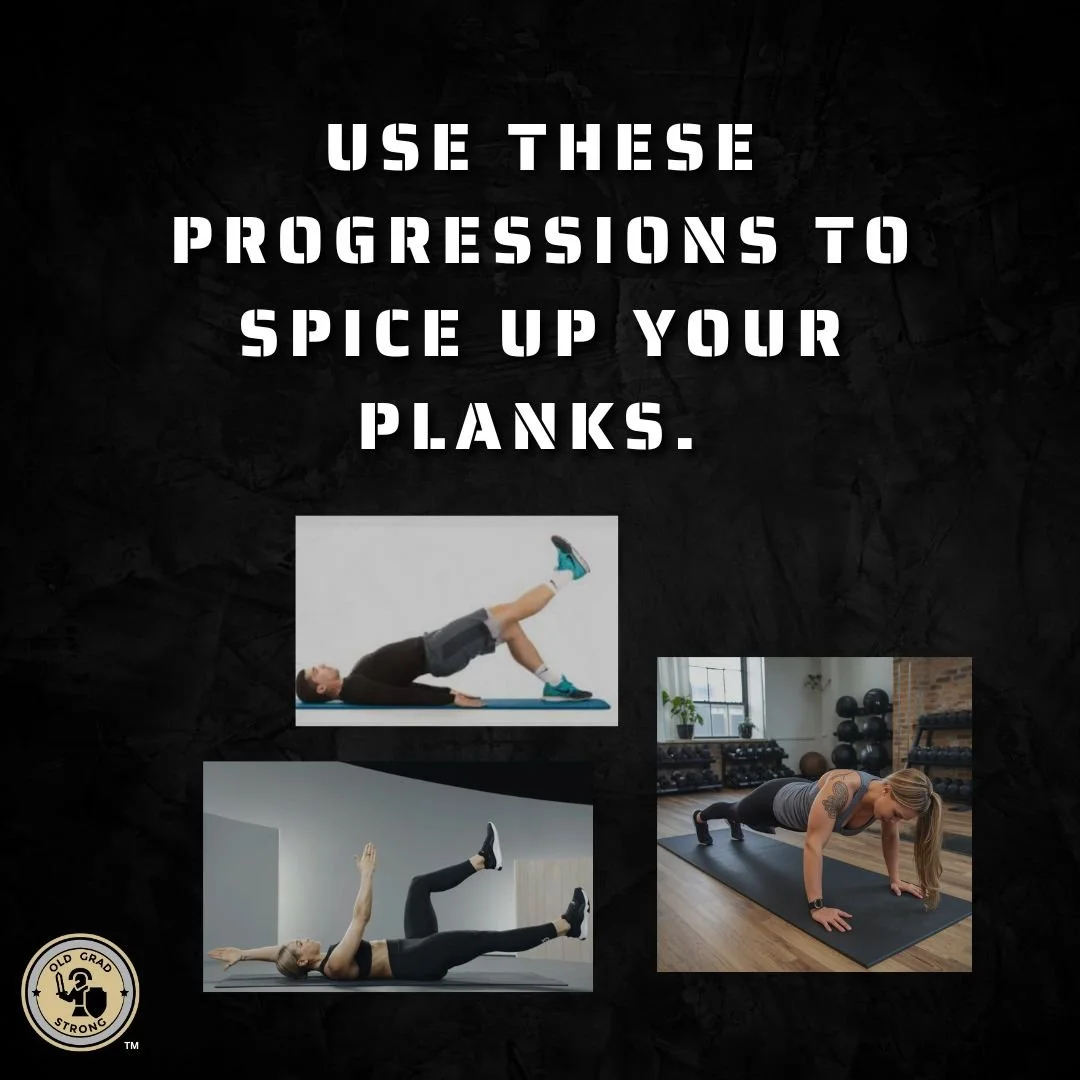 Use these progressions to spice up your Planks.&nbsp;