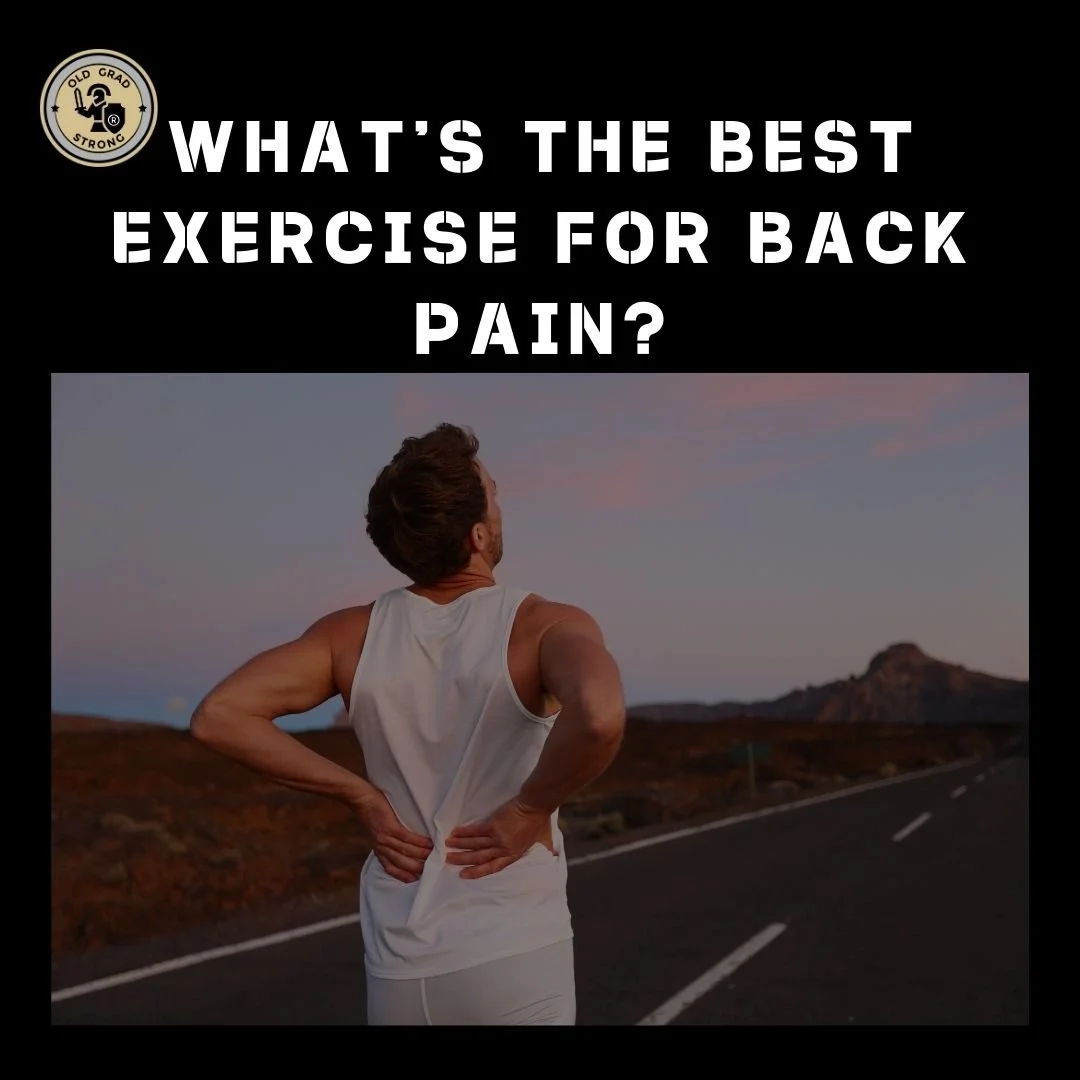 What’s the best exercise for back pain?