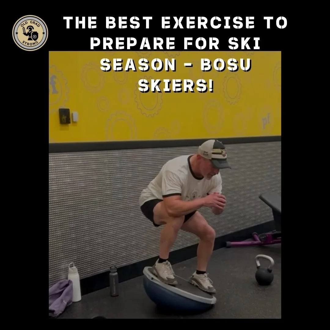 The best exercise to prepare for ski season - BOSU Skiers!