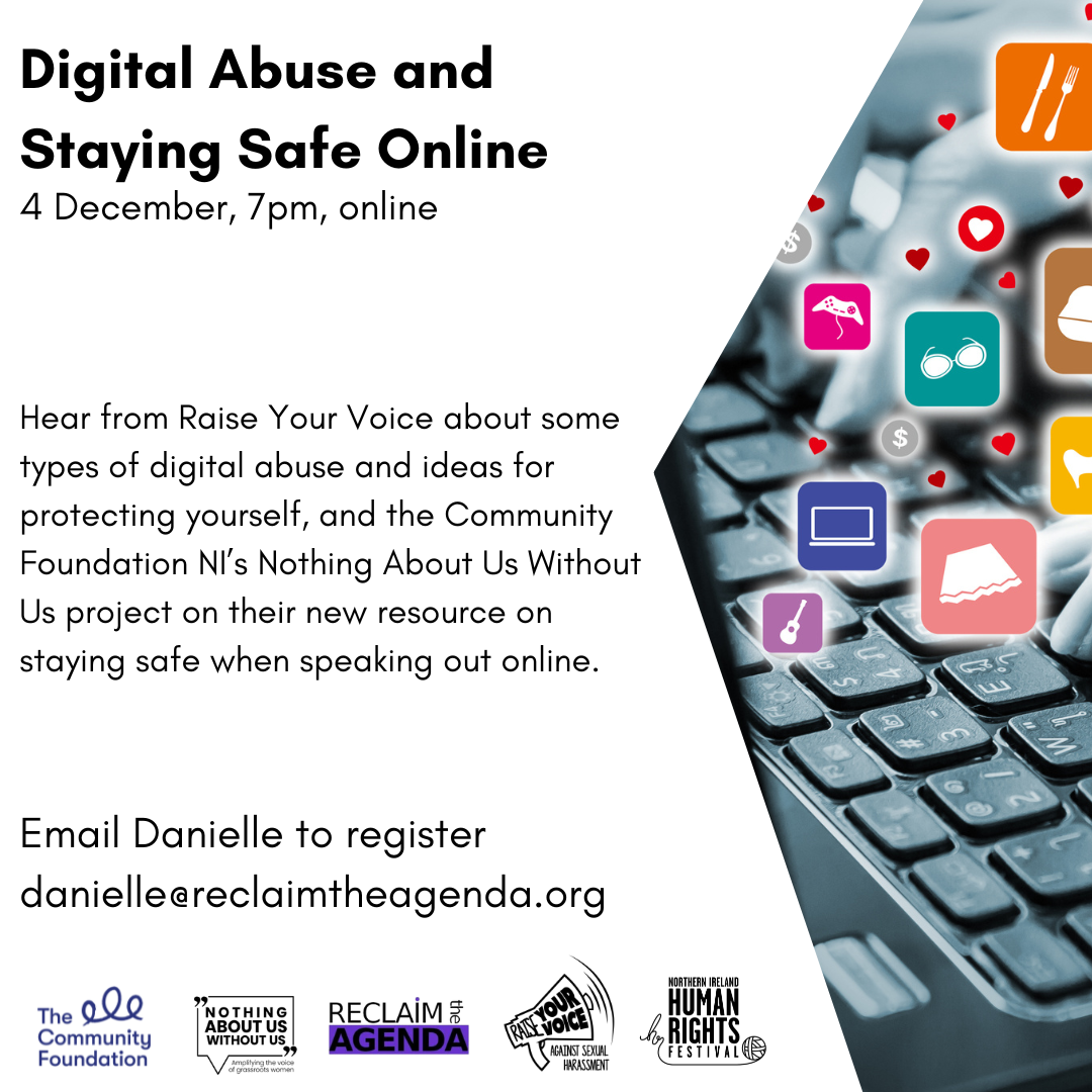 Digital Abuse and Online Safety — Northern Ireland Human Rights Festival