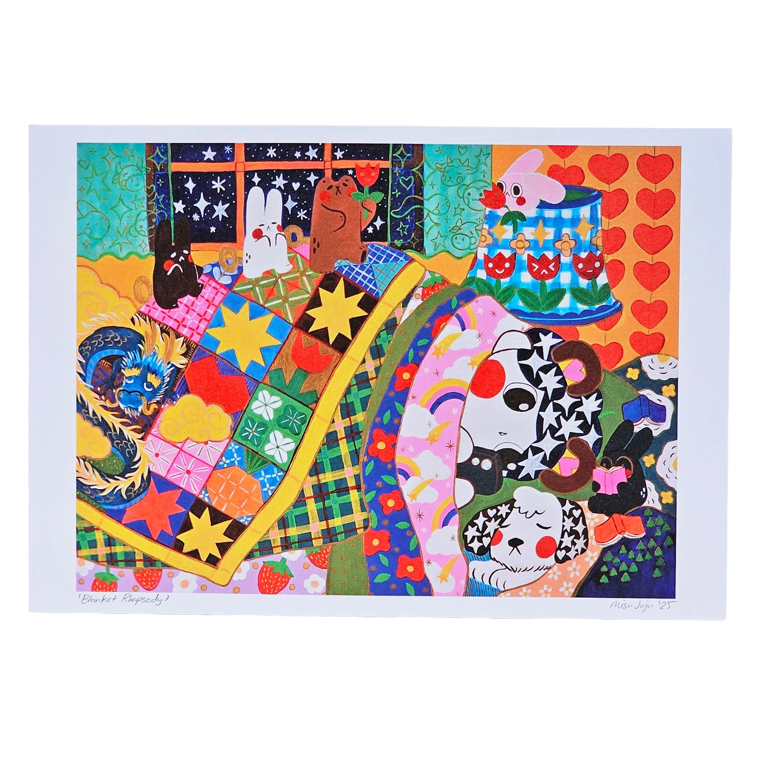 Blanket Rhapsody A4 Print