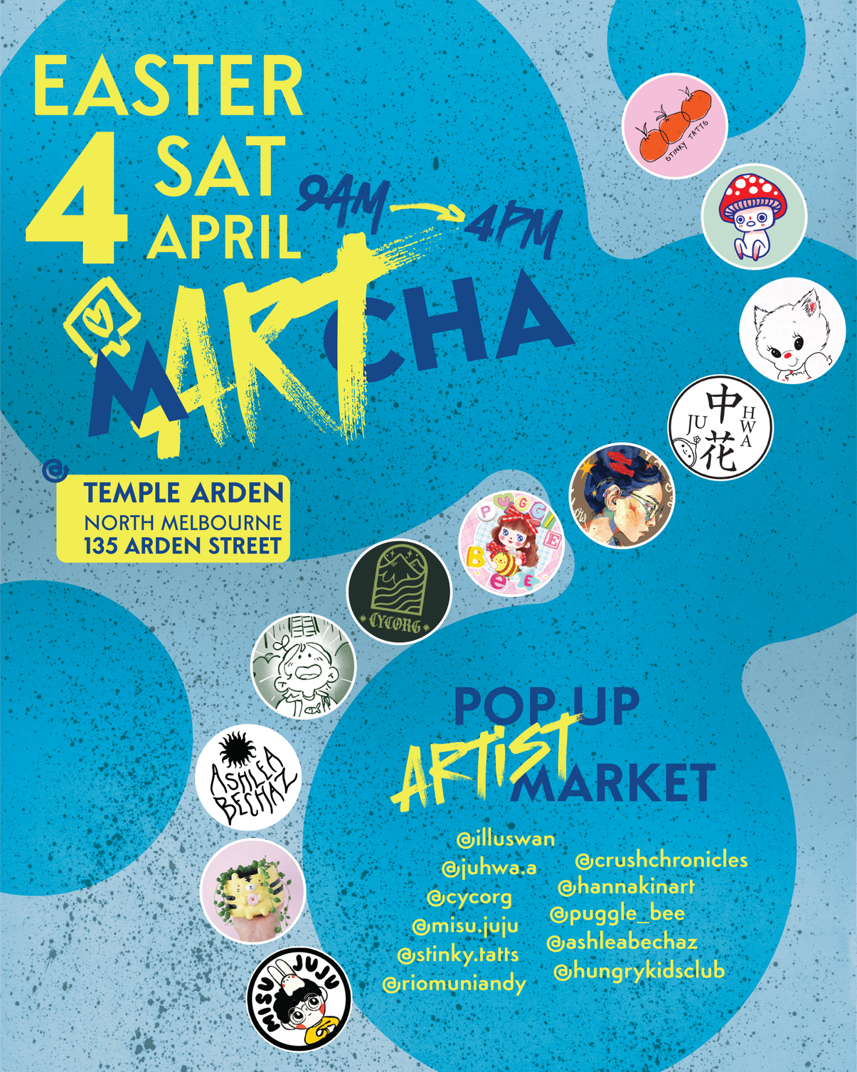 🍵 mARTcha Pop Up @ Temple Arden NORTH MELB