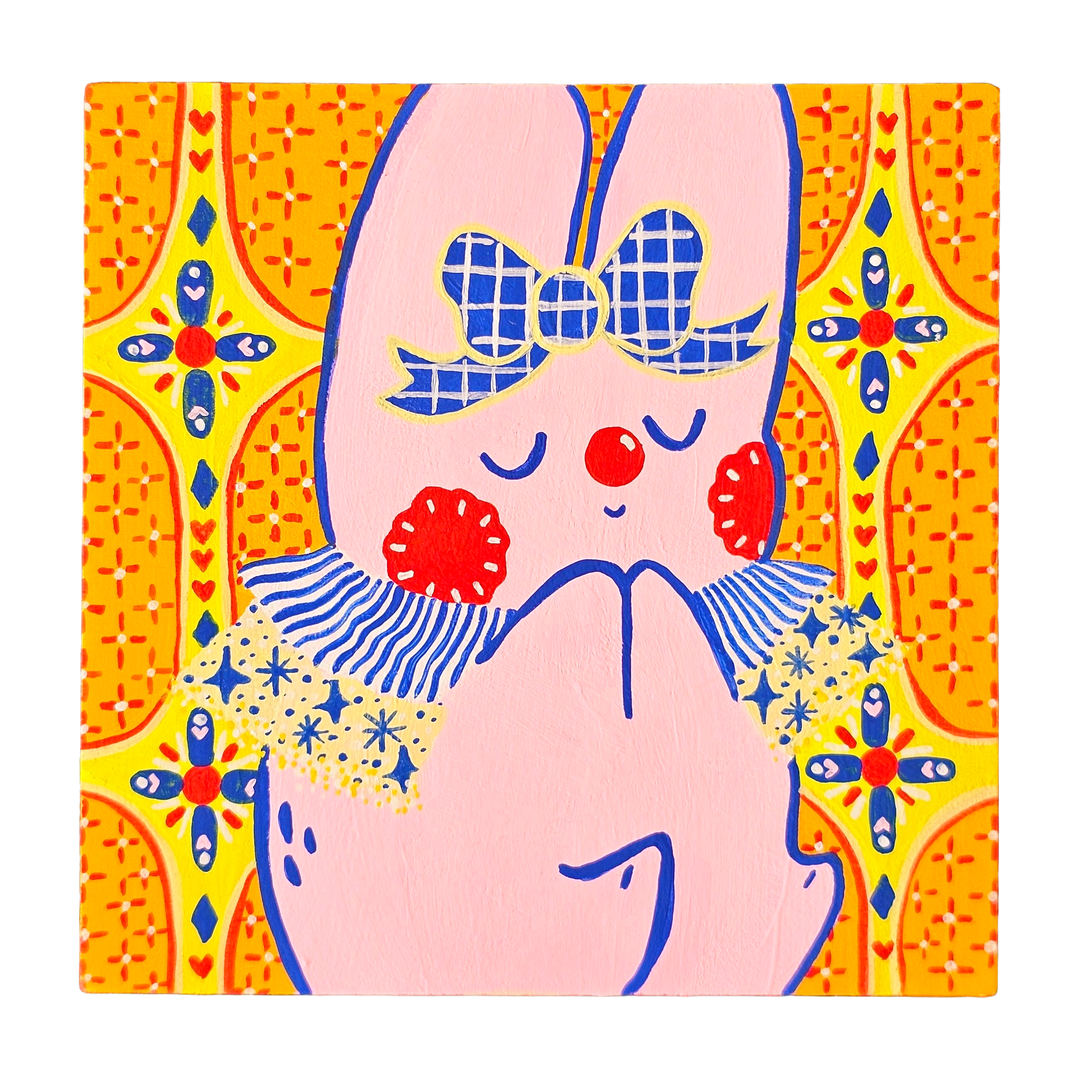Blushful Mimi Original Painting