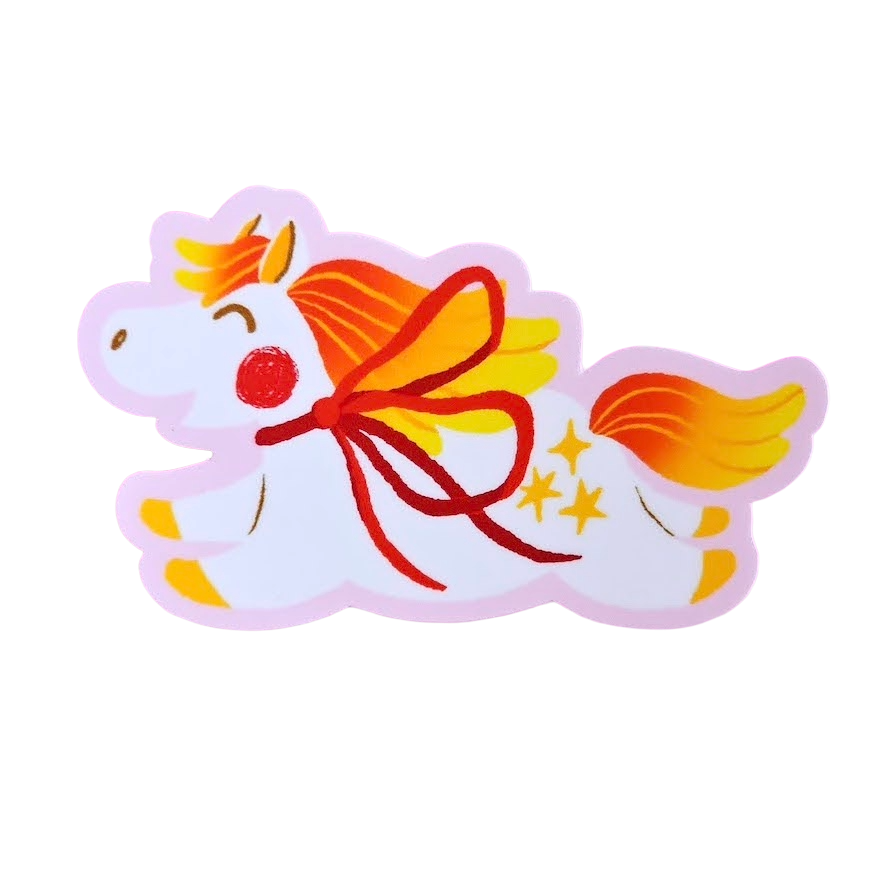 Fire Horse Sticker