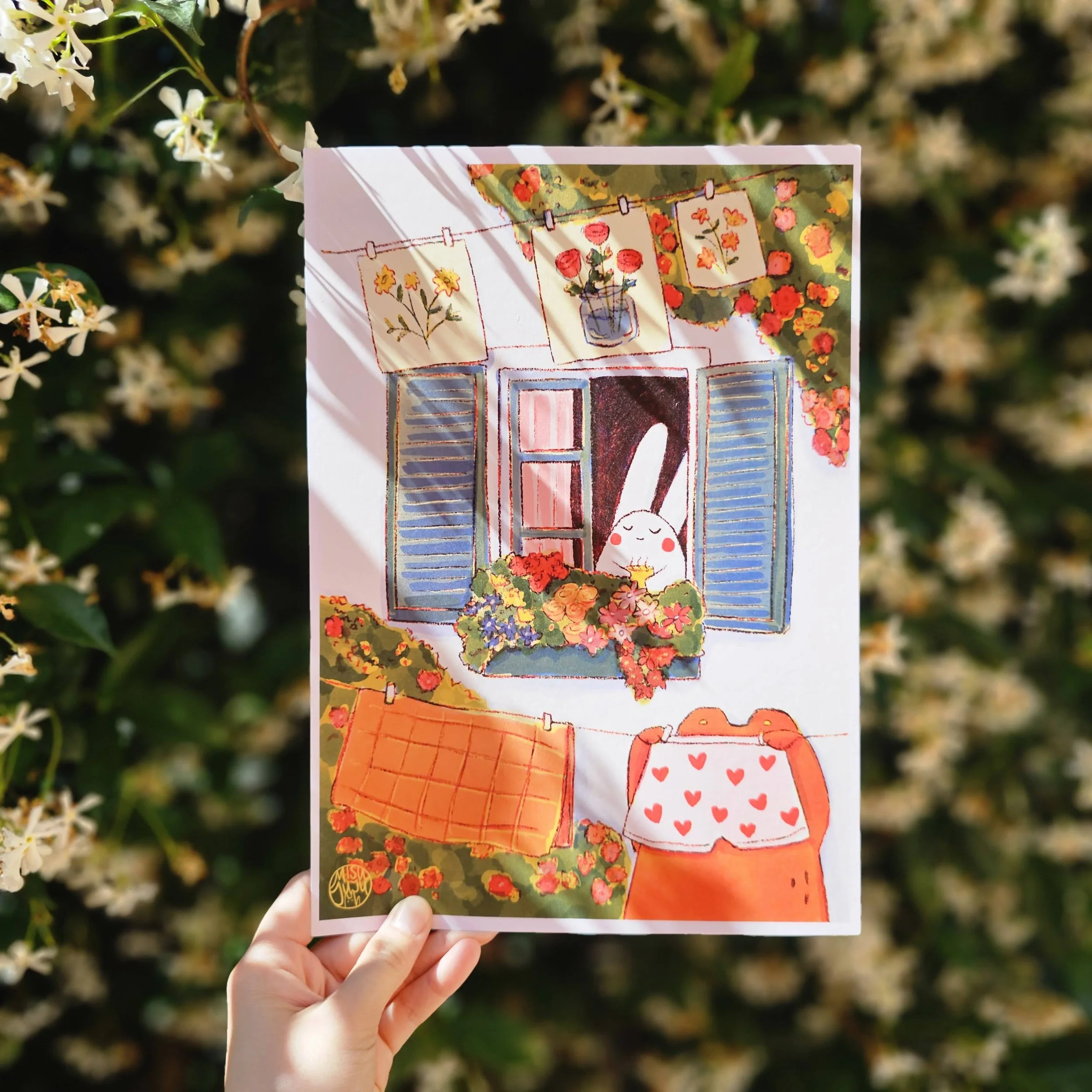 Sunday Morning A4 Print