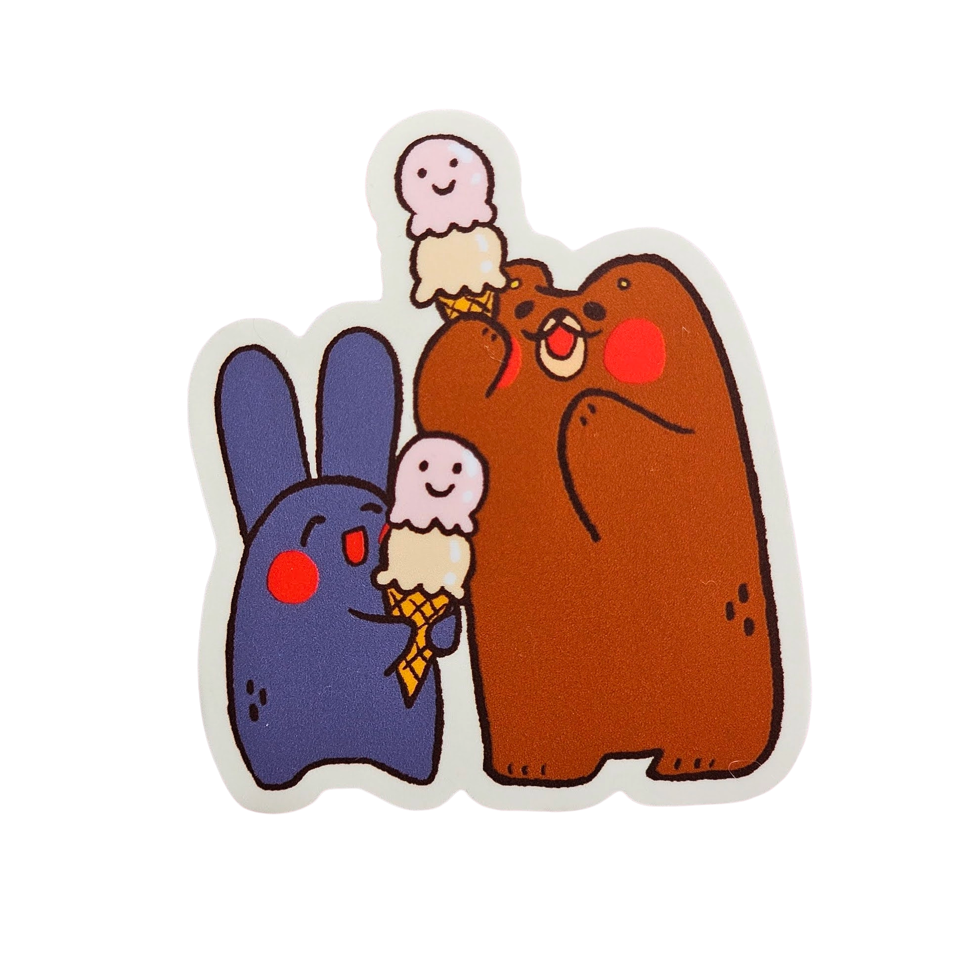 Double Scoop Sticker