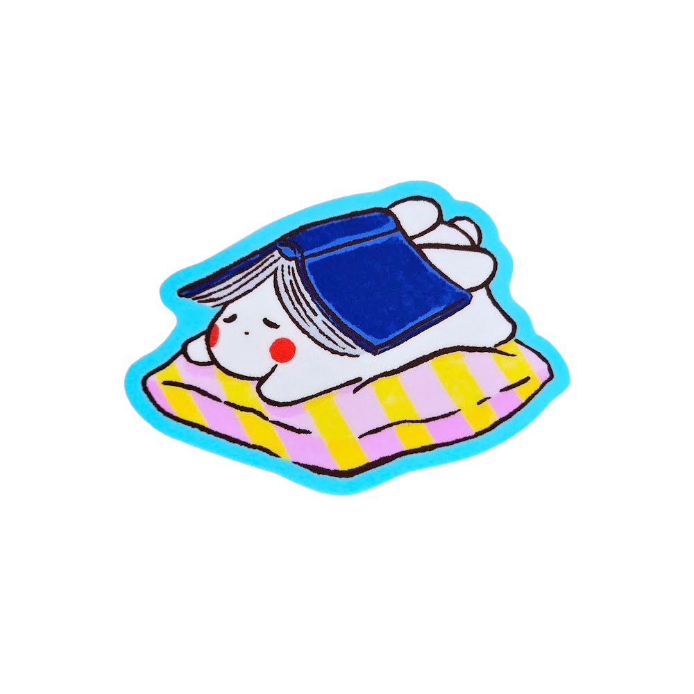 Bunny Book Sticker