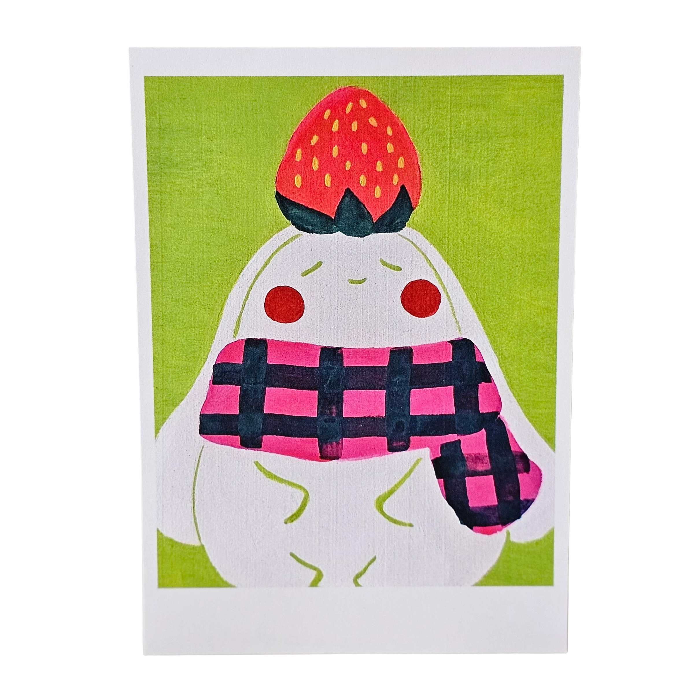 Mimi Strawberry Postcard