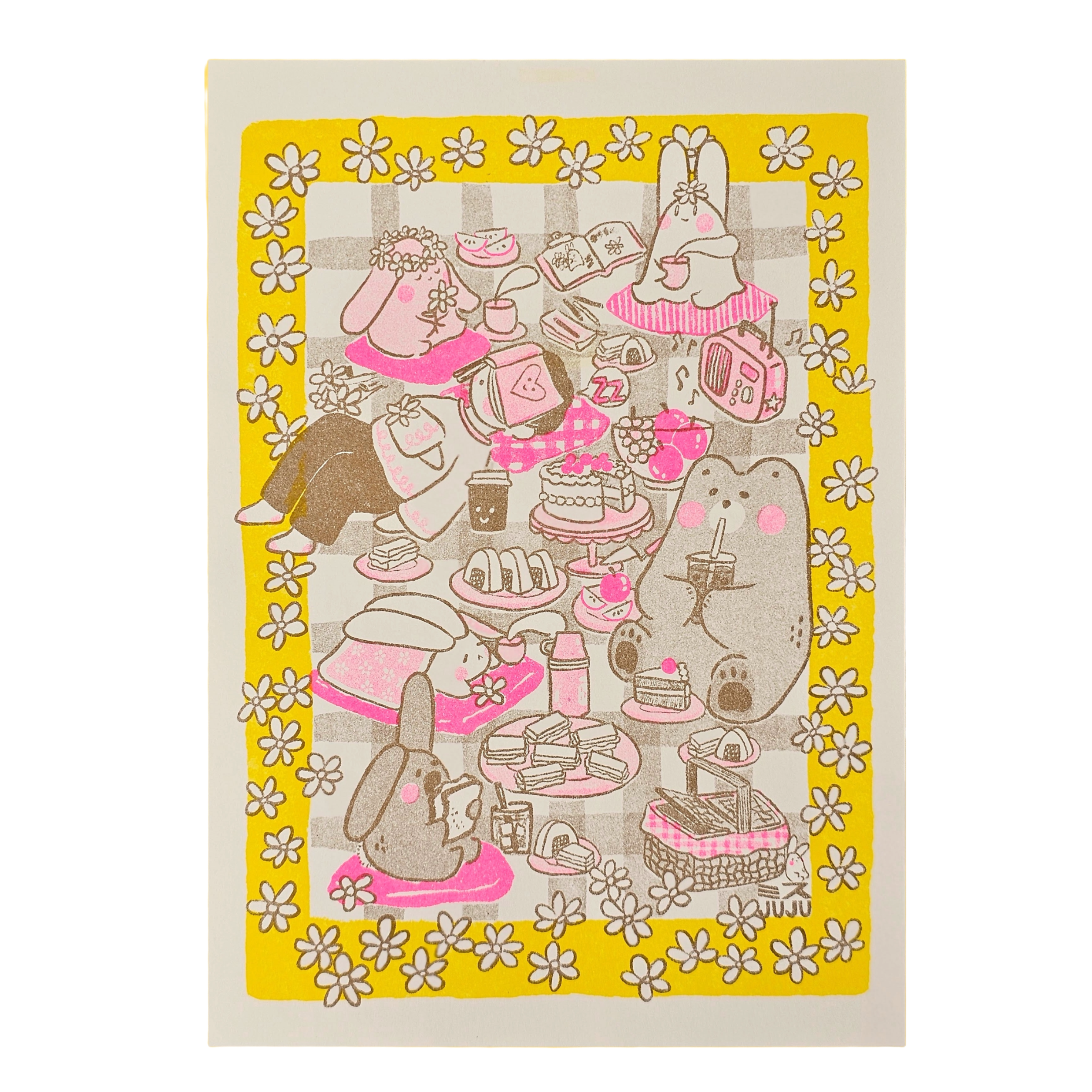 Picnic A4 Riso Print