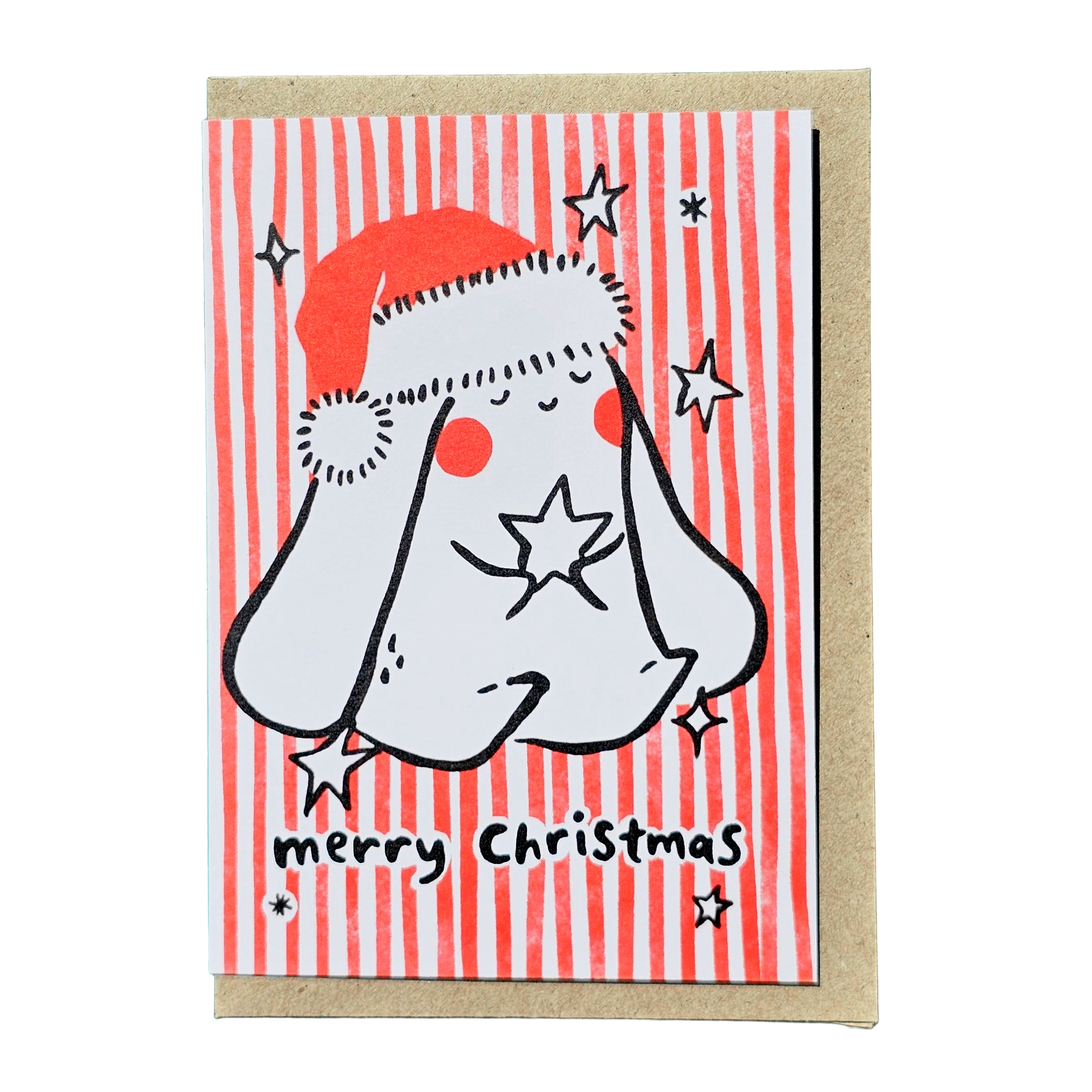 Bunny Christmas Card