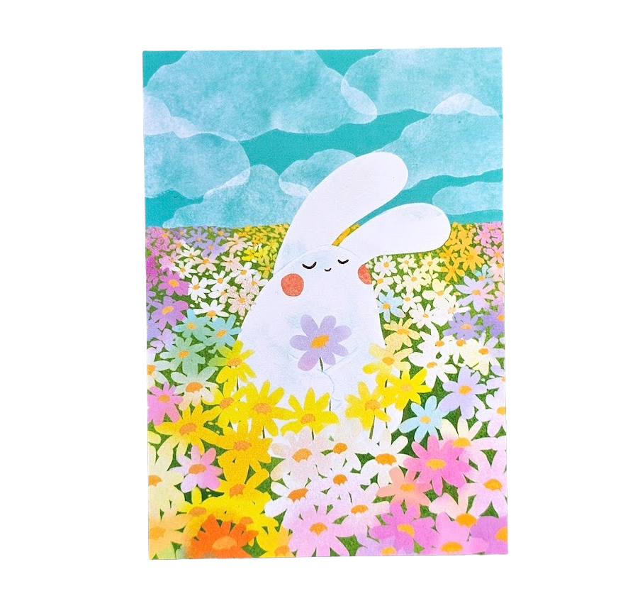 Flower Fields Postcard