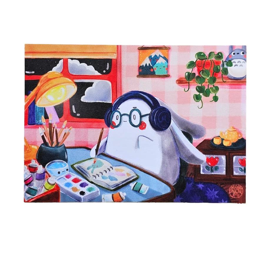 Bunny Lofi Postcard