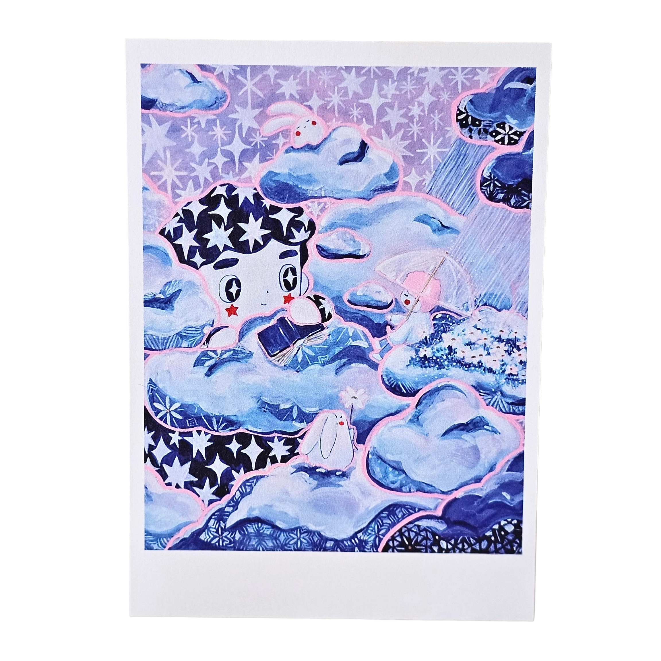 In The Clouds Postcard