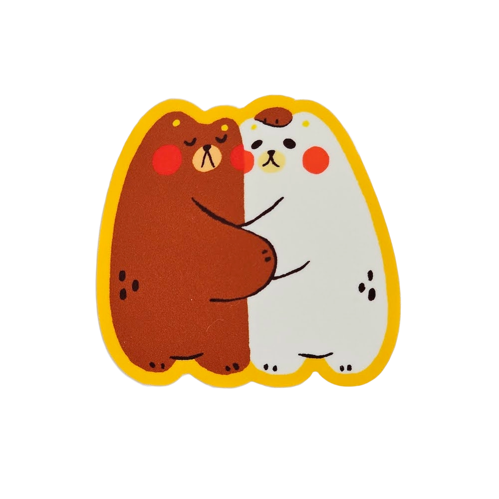 Bear Hug Sticker
