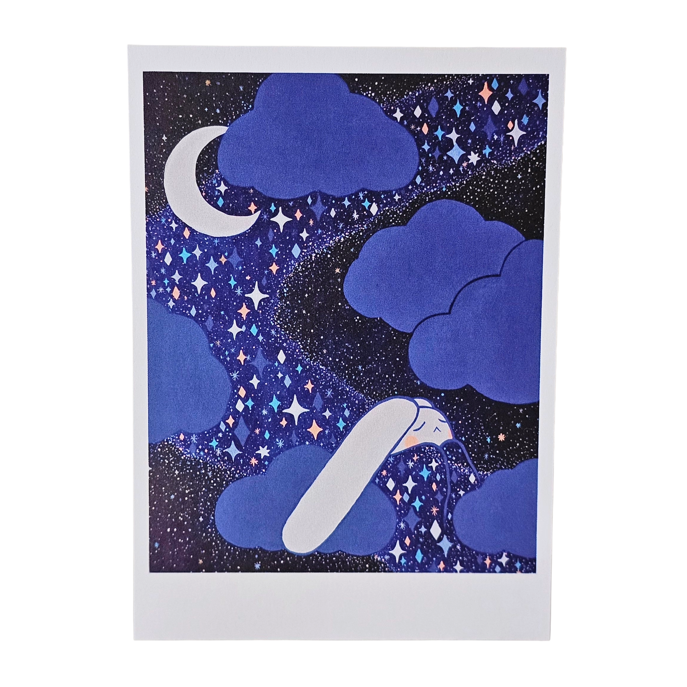 Starry Embrace Postcard