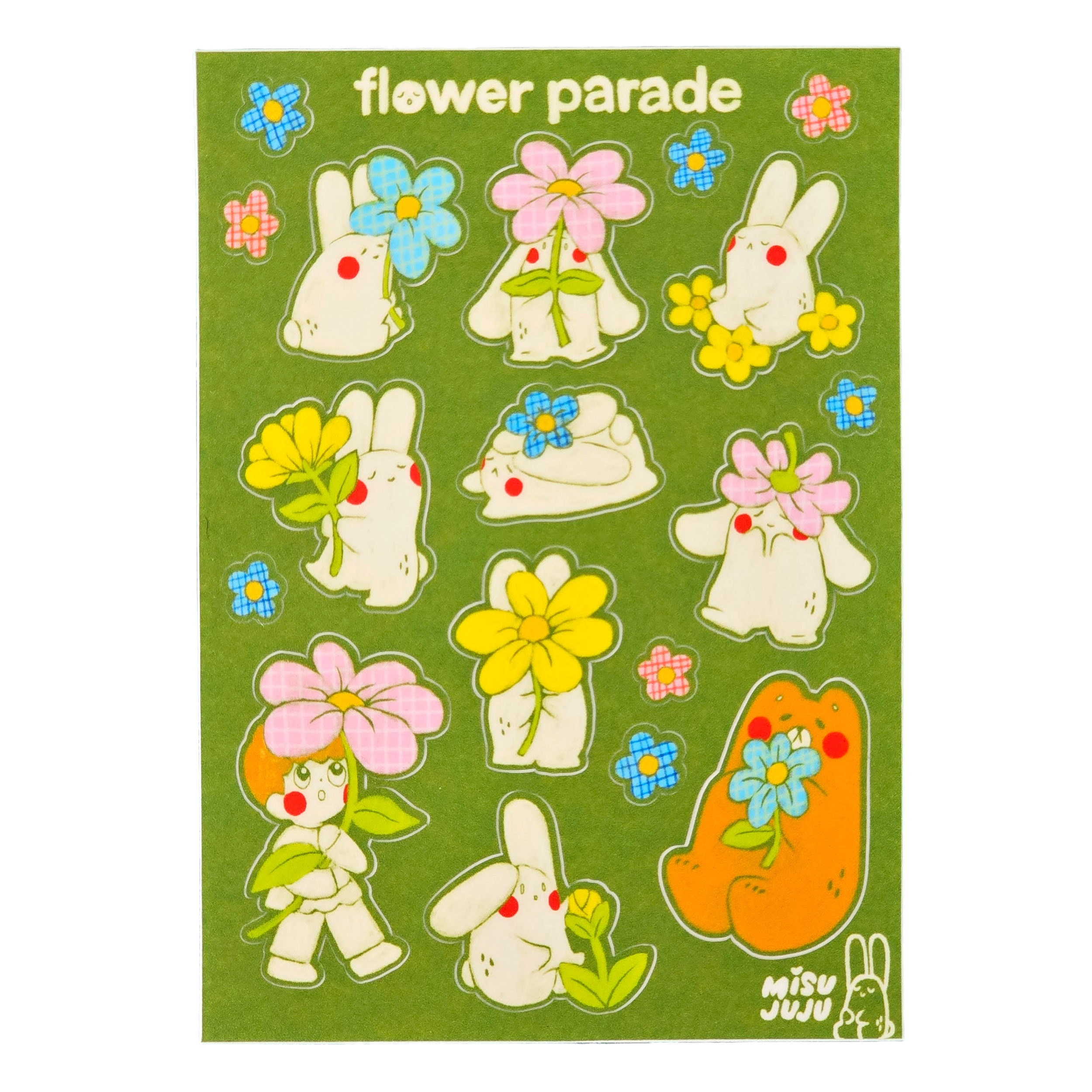 Flower Parade Sticker Sheet