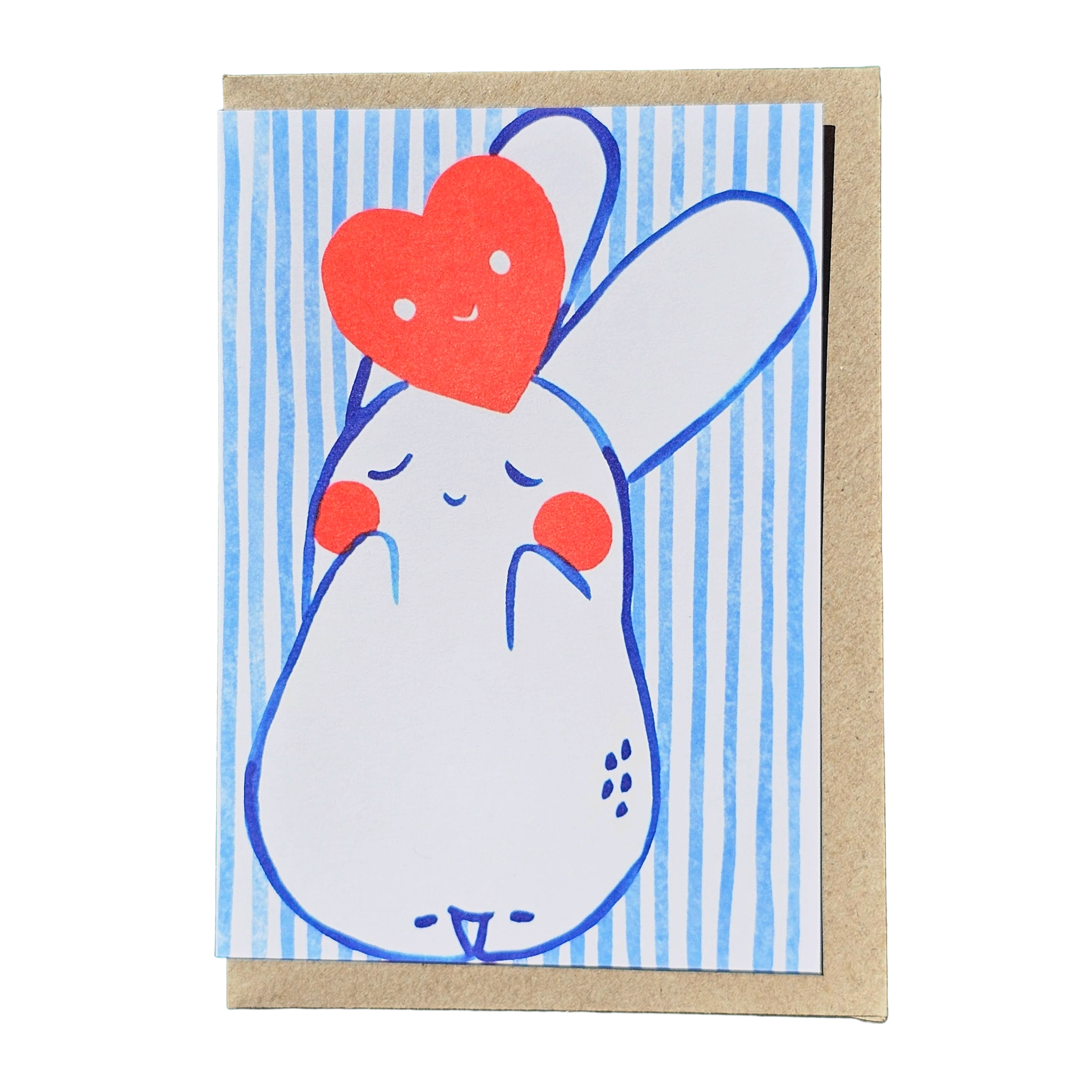 Love heart Greeting Card