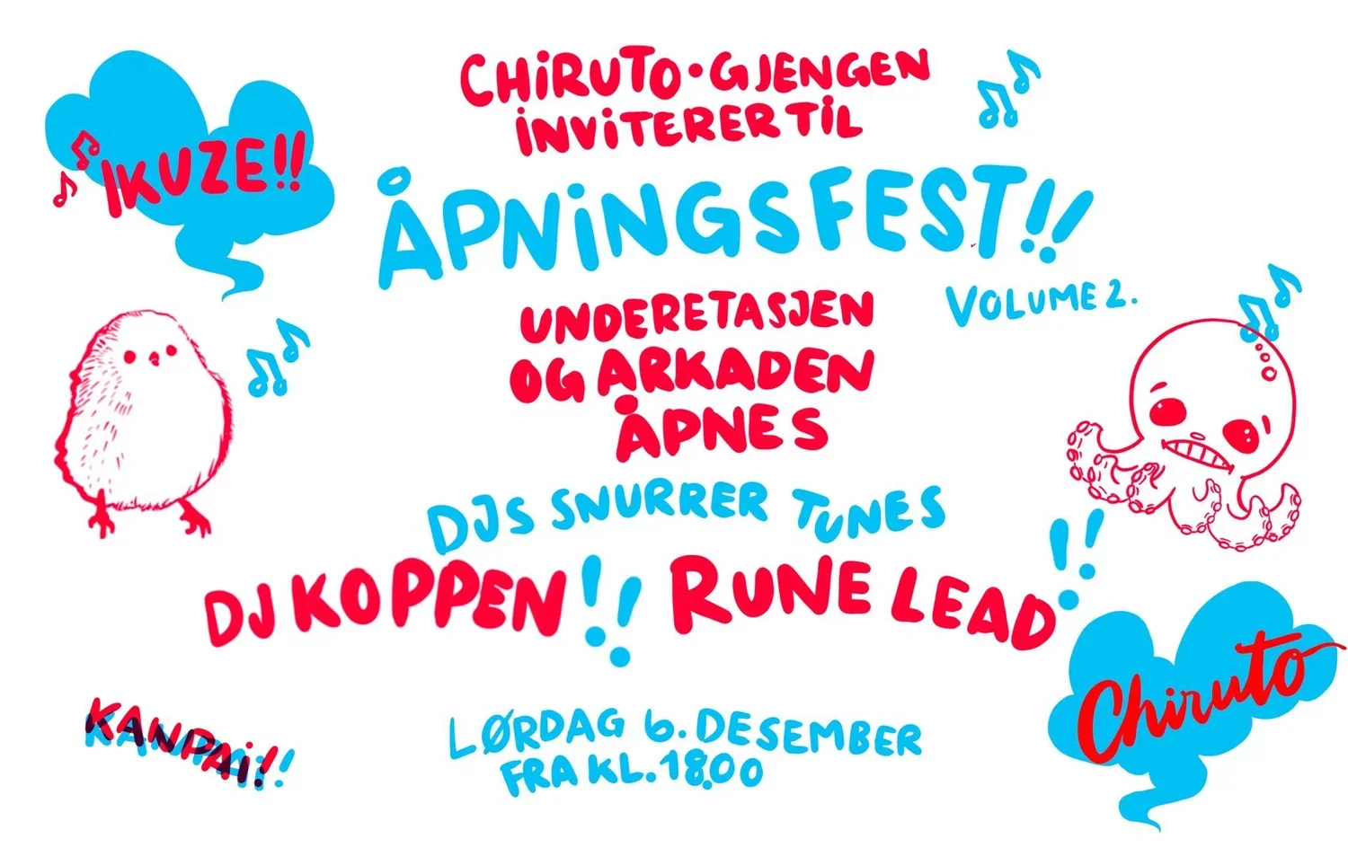 Åpningsfest på Chiruto - vol 2