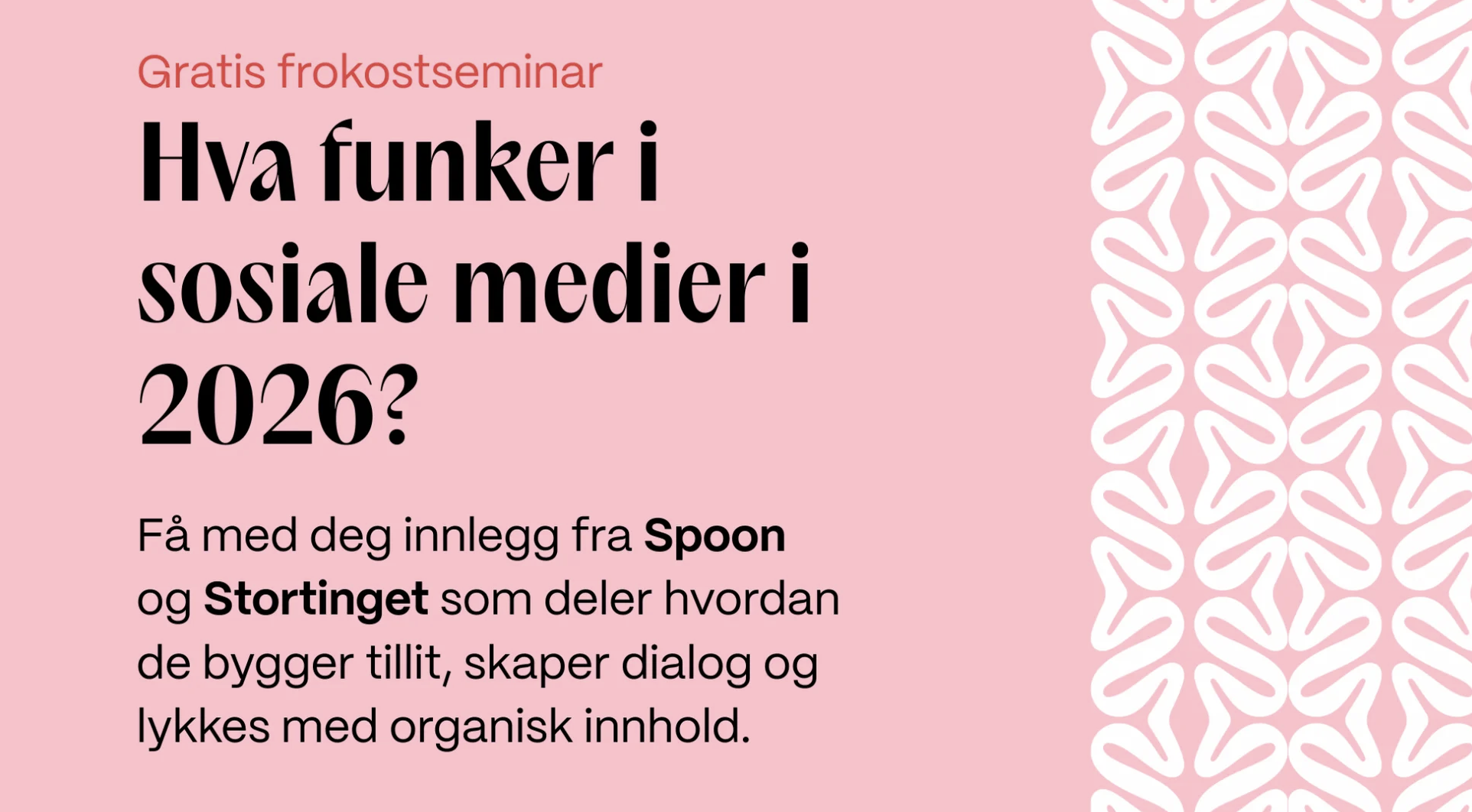 Hva funker i sosiale medier i 2026?