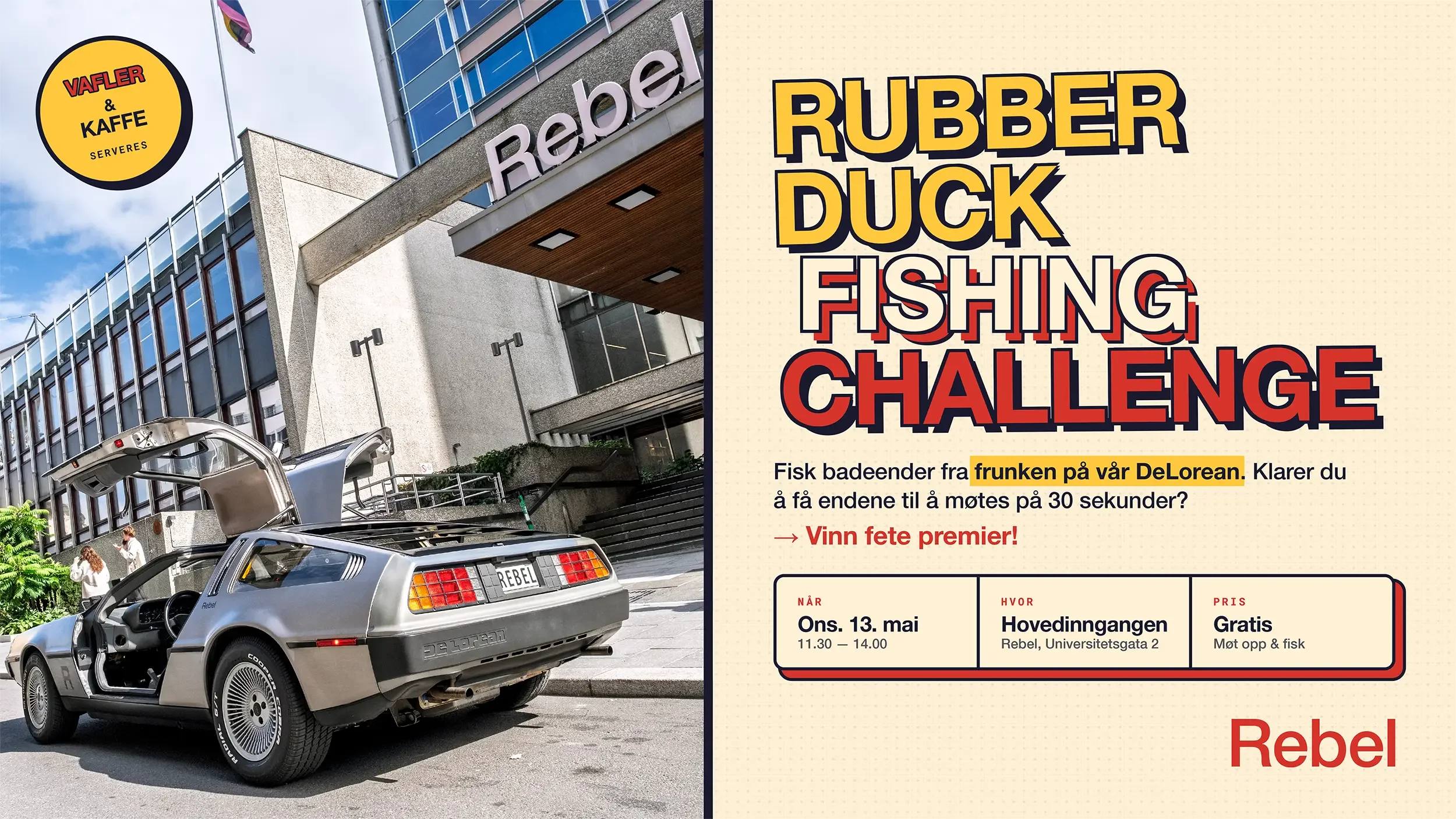 Rubber Duck Fishing Challenge på Rebel
