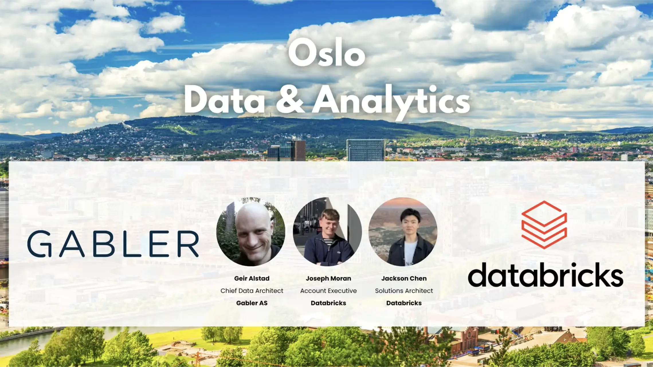 Data fra Innsiden - Virksomhet og Plattform - Gabler | Databricks