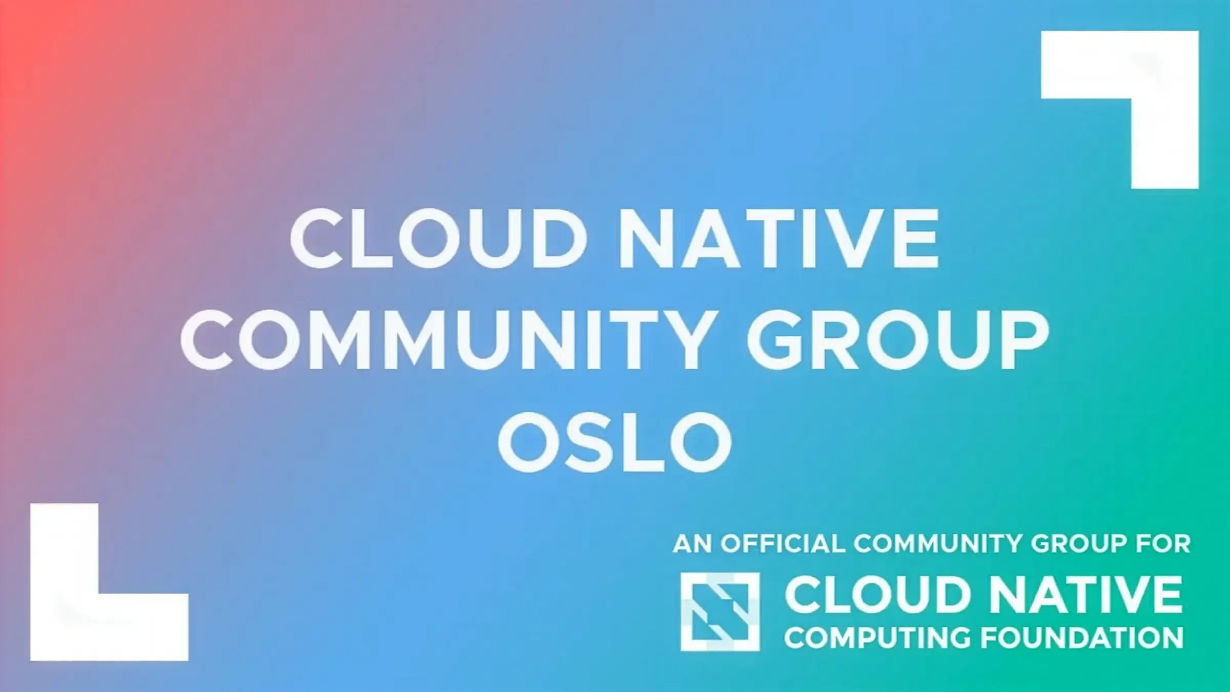 October Meetup: Cloud Native Oslo