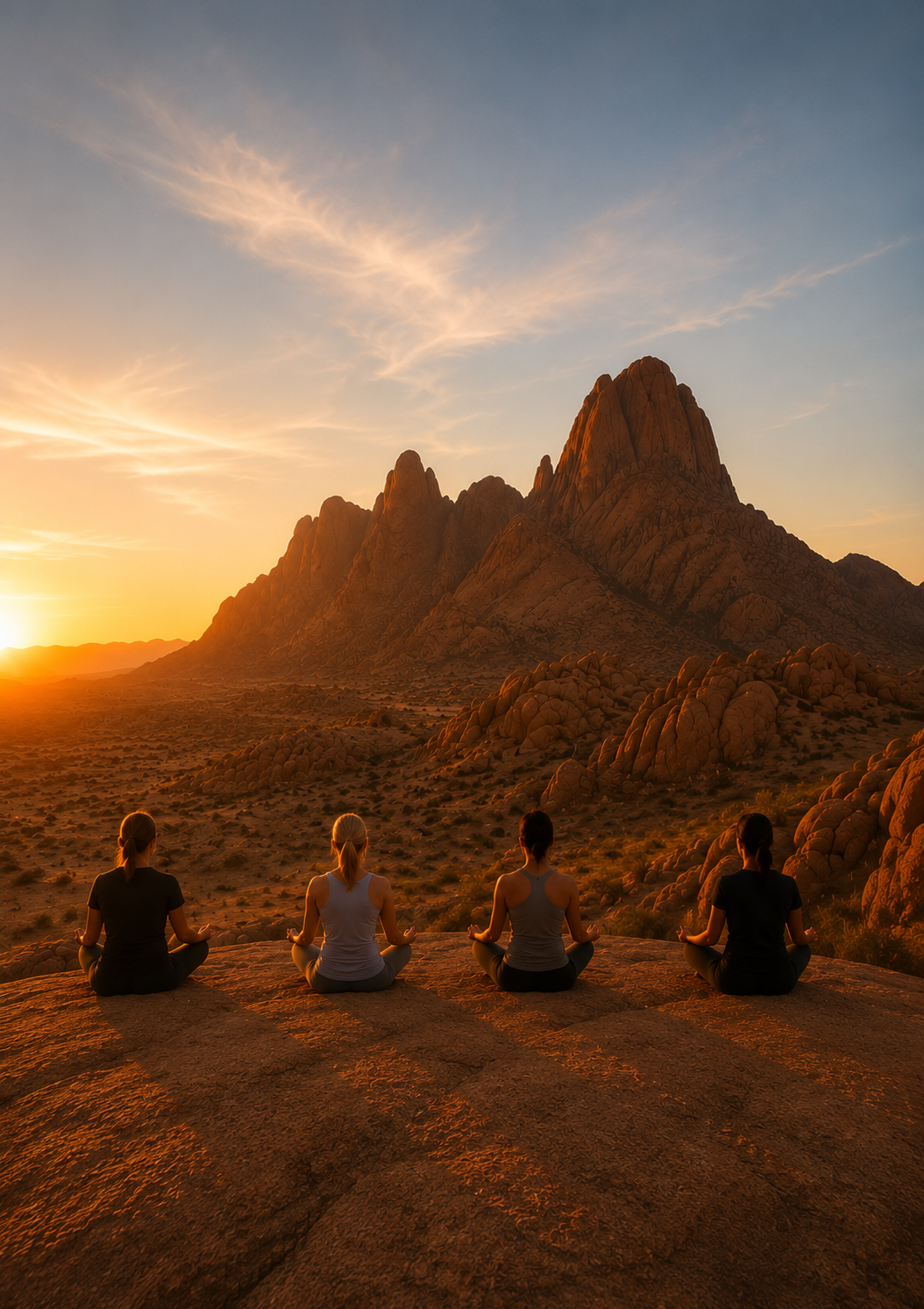 yoga safari  retreat namibia africa