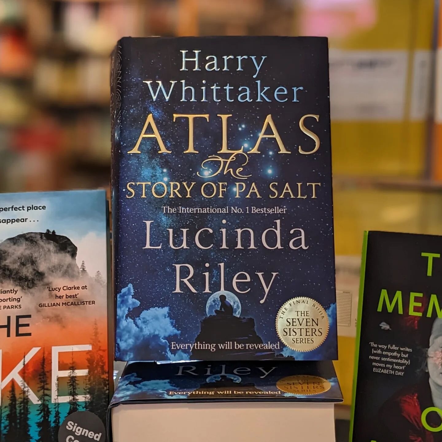 It's here! The final book in the Seven Sisters Series by Lucinda Riley, Atlas: The Story of Pa Salt. 🌌

This publication day is extra special because Lucinda's son, Harry Whittaker took on the task of finishing this book after she passed away in 202