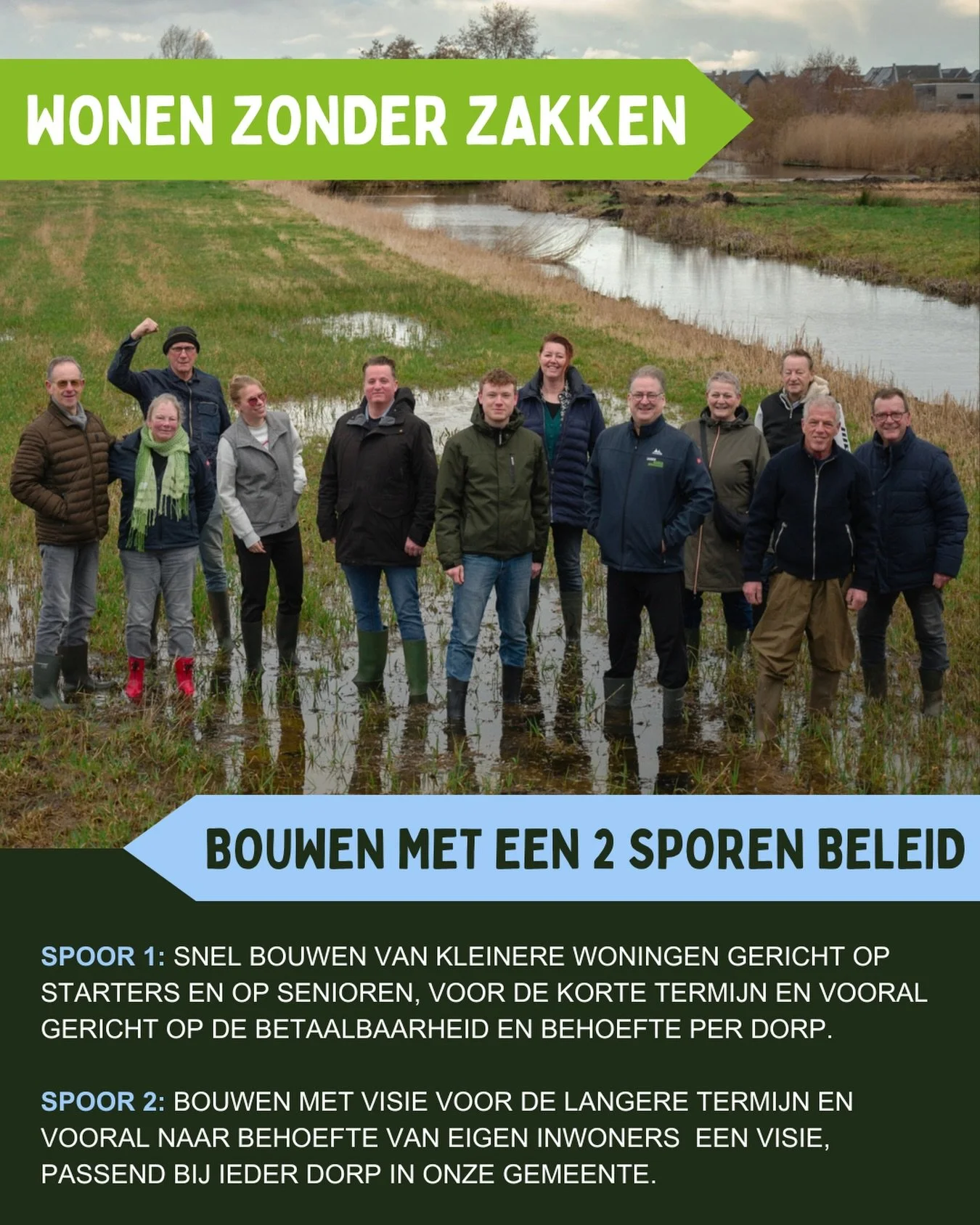 Verstandig bouwen zonder zakken

SAMEN wil bouwen voor eigen inwoners, slim en betaalbaar
🏠 snel kleinere woningen voor starters en senioren
🏠 bouwen met visie per dorp, infrastructuur en veiligheid op orde

Geen verdere uitbreiding Braassemerland.