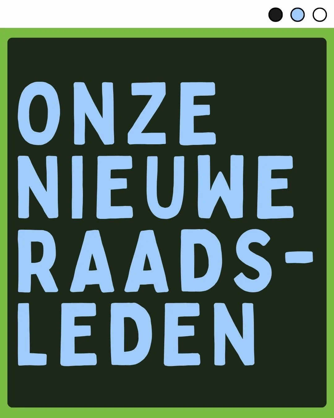 Dit zijn onze nieuwe raadsleden. 

De kandidaten met de meeste stemmen kiezen zelf of ze in de raad willen. Met 5 zetels zijn er 5 raadsleden. 

Er worden ook wethouders gekozen. Wordt dat 1 van de raadsleden dan komt die plek vrij voor de eerstvolge