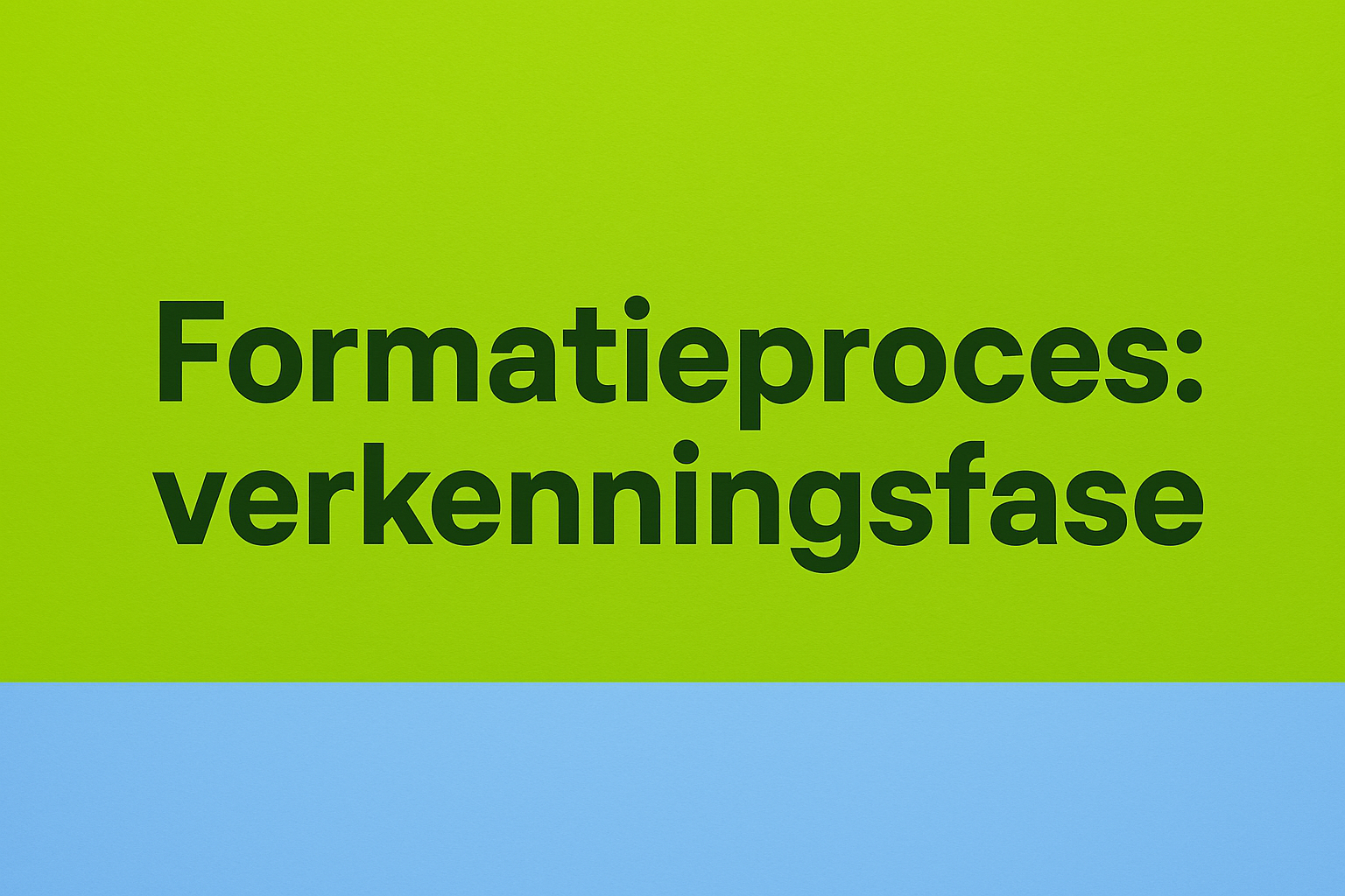 Formatienieuws
