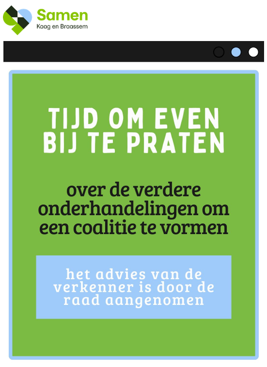Nieuwsbrief voorafgaande aan de start formatie  29-april-2026