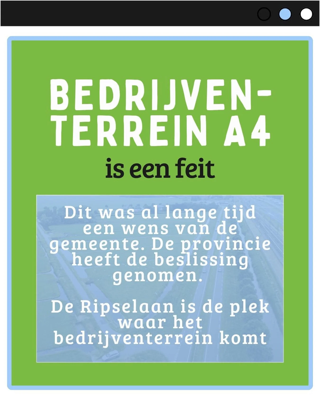Het is niet duidelijk wanneer er gebouwd gaat worden. Meestal duurt de ontwikkeling meerdere jaren voordat er gebouwd kan worden. 

Daar komt heel wat (regelgeving) bij kijken, waarbij een nauwe samenwerking van gemeente en provincie een must is.

We