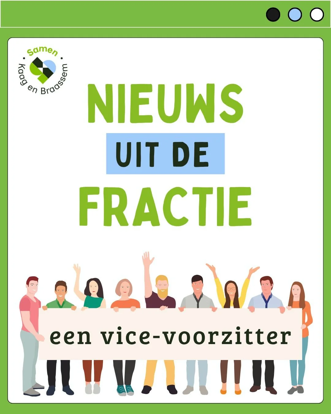 Nieuwe vicevoorzitter en een frisse start na het zomerreces
