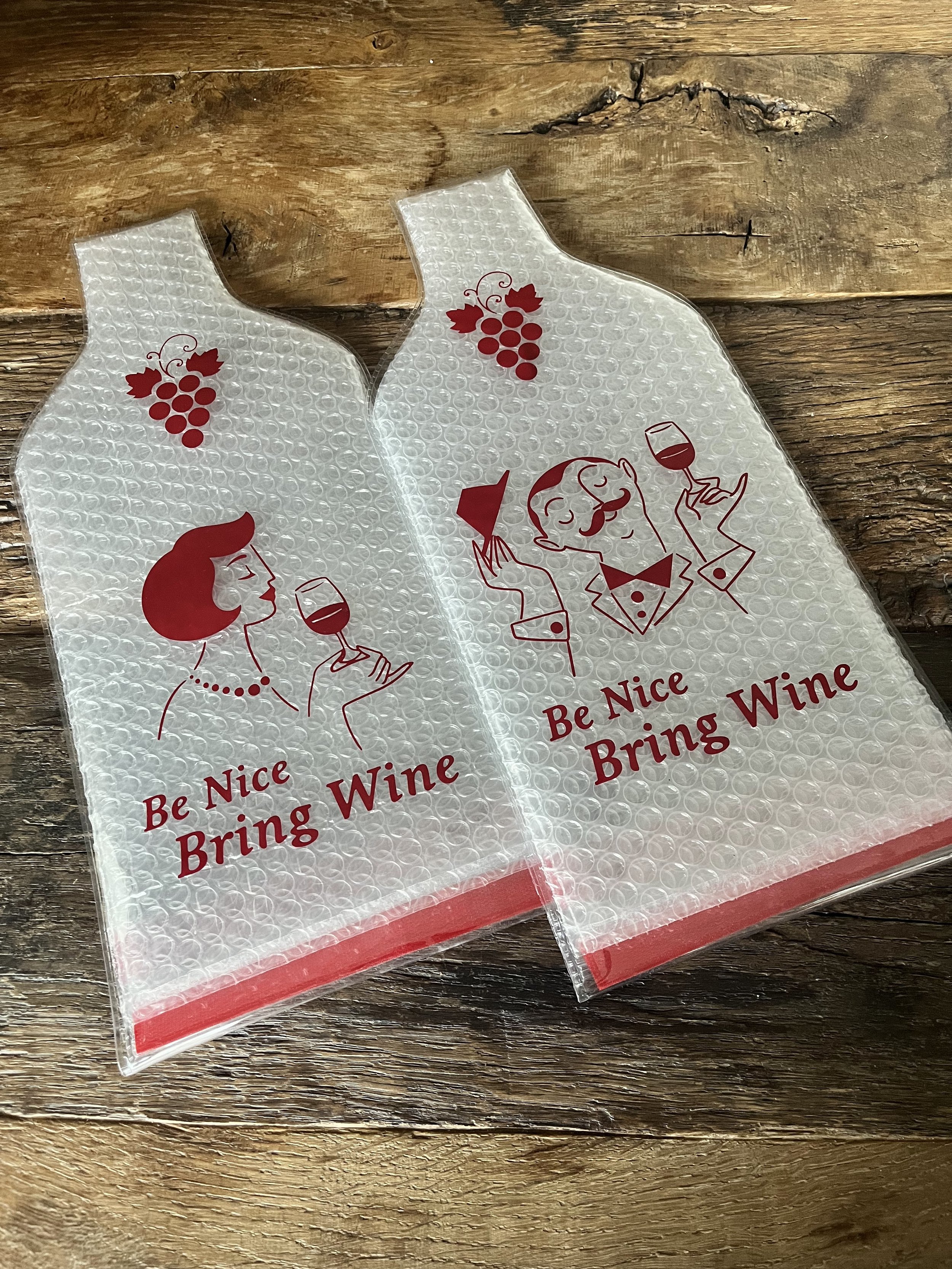 Be nice, bring chardonnay