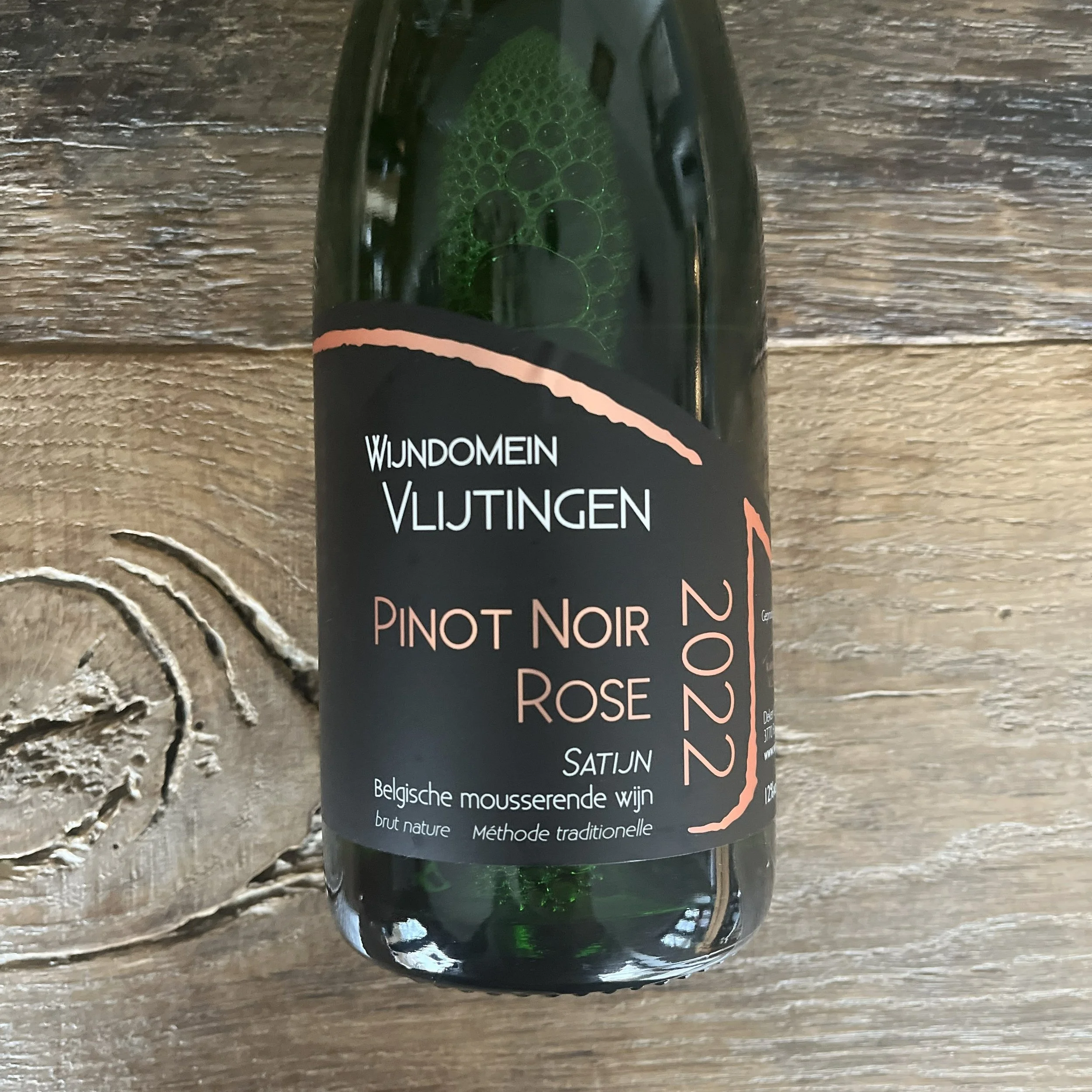 Pinot Noir Rosé Satijn 2022 non dosé
