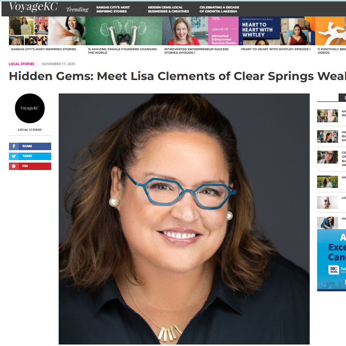 Voyage KC Article: Meet Clear Springs Wealth