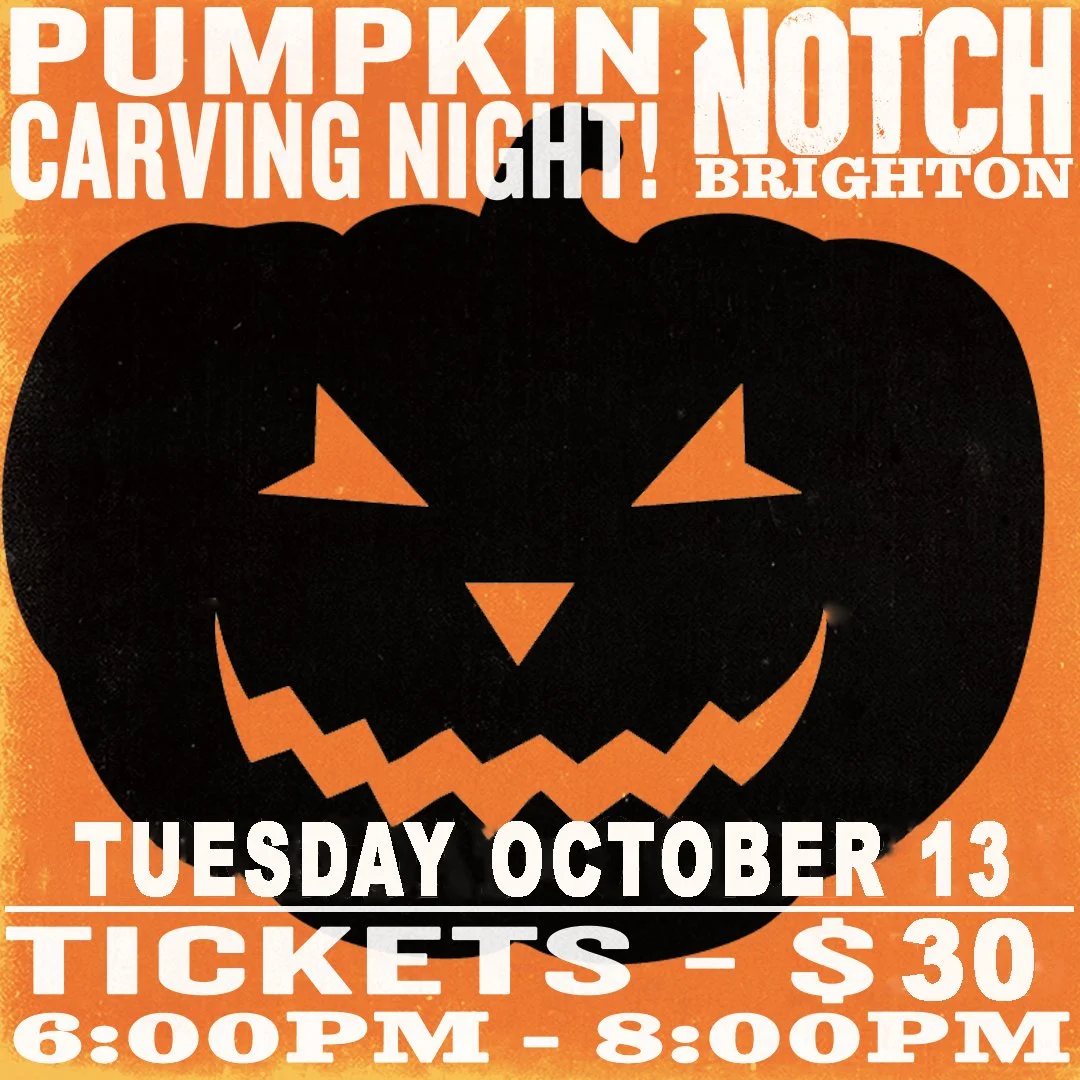 Pumpkin Carving at Notch Brighton