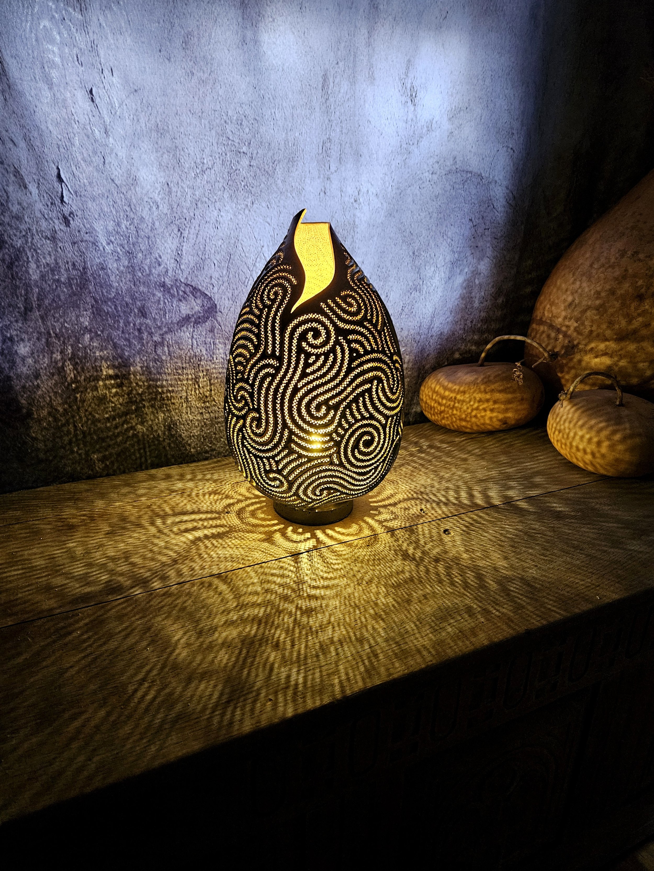 Gourdlamp #158