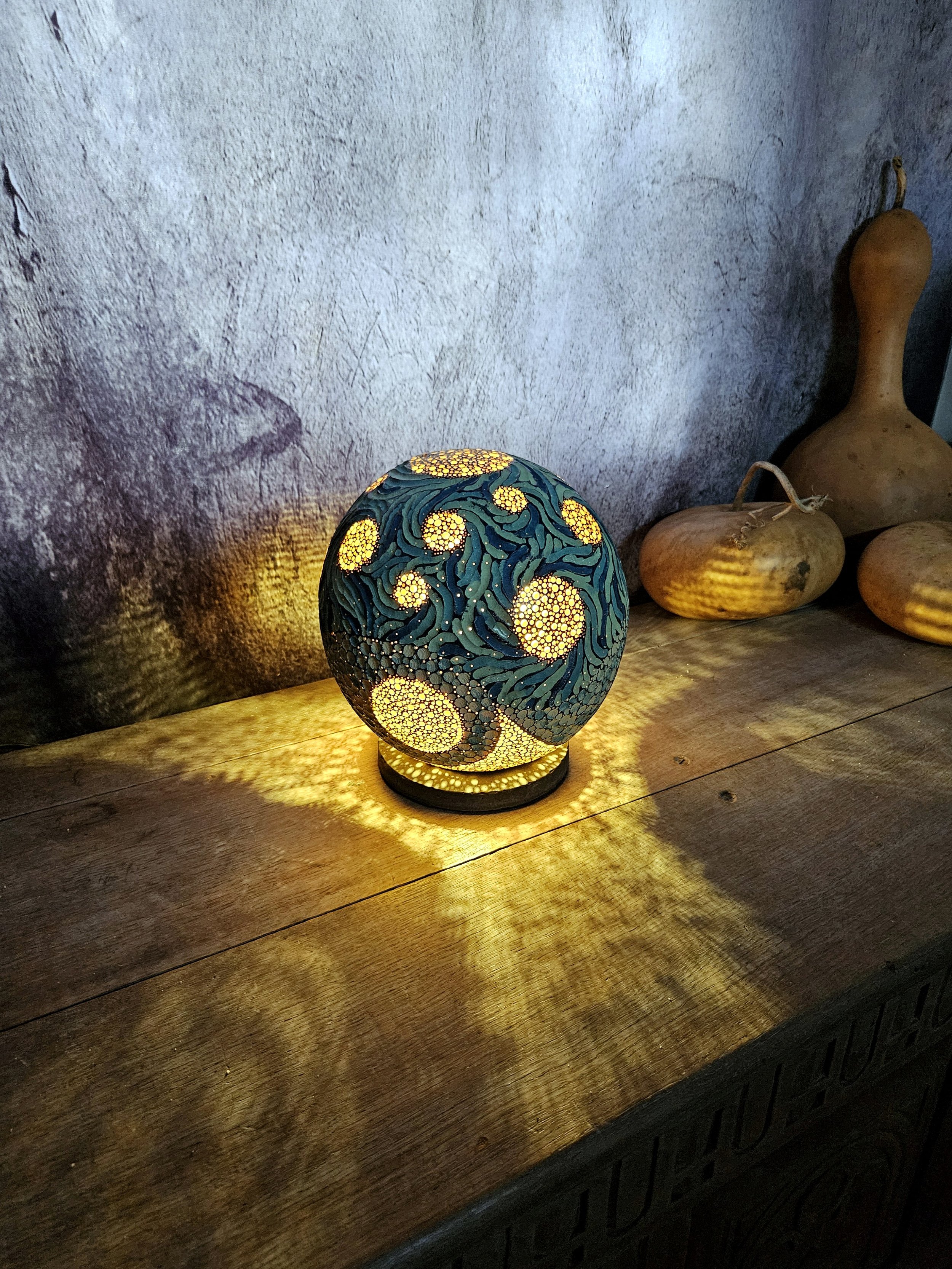 Gourdlamp #163