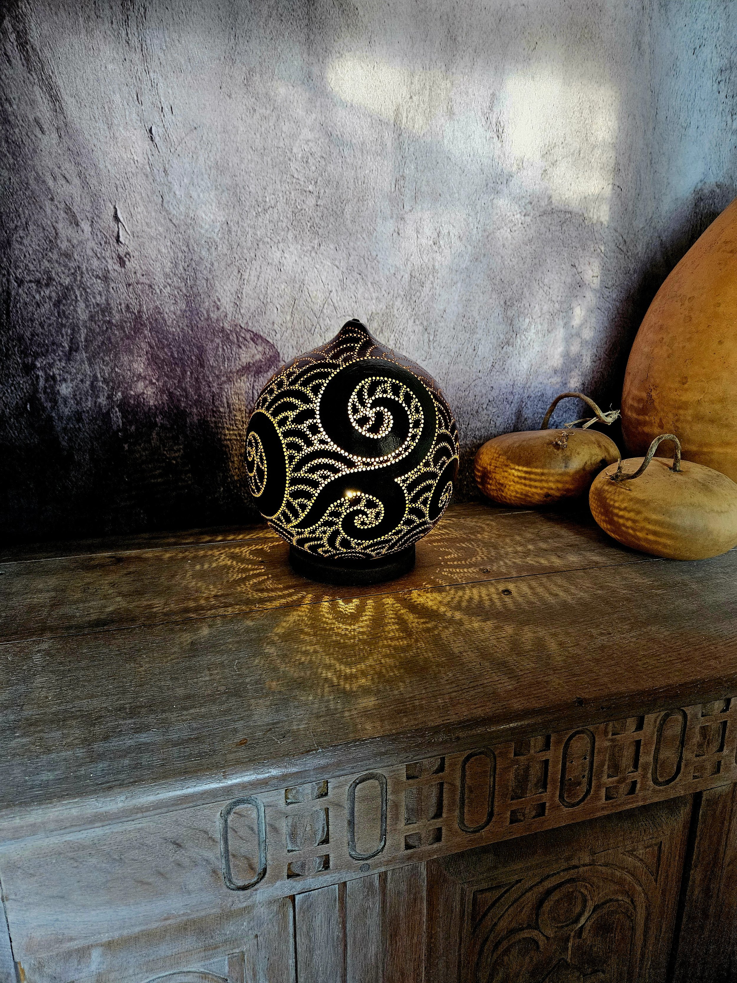 Gourdlamp #155