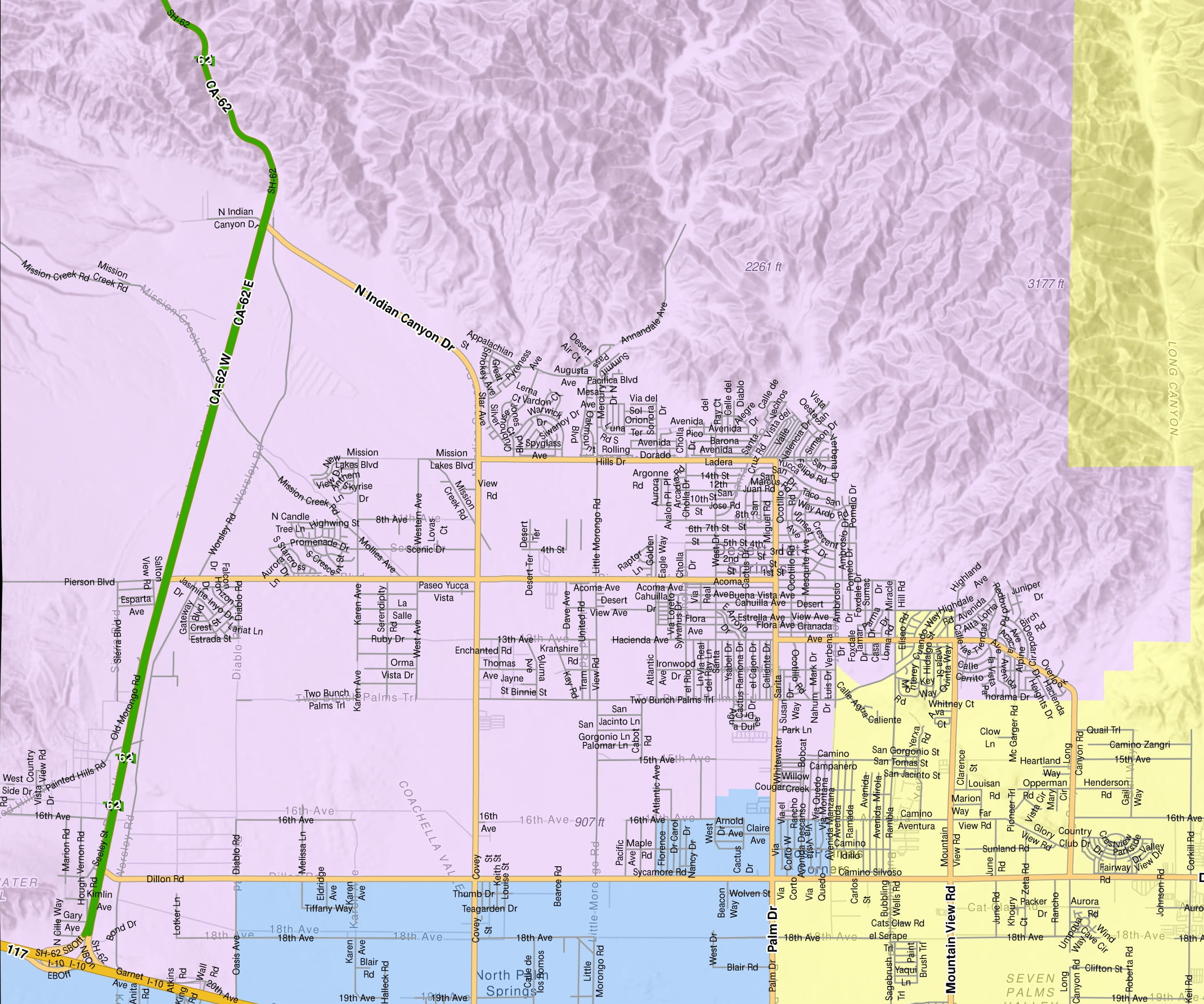 PSUSD Trustee Area 5 District Map