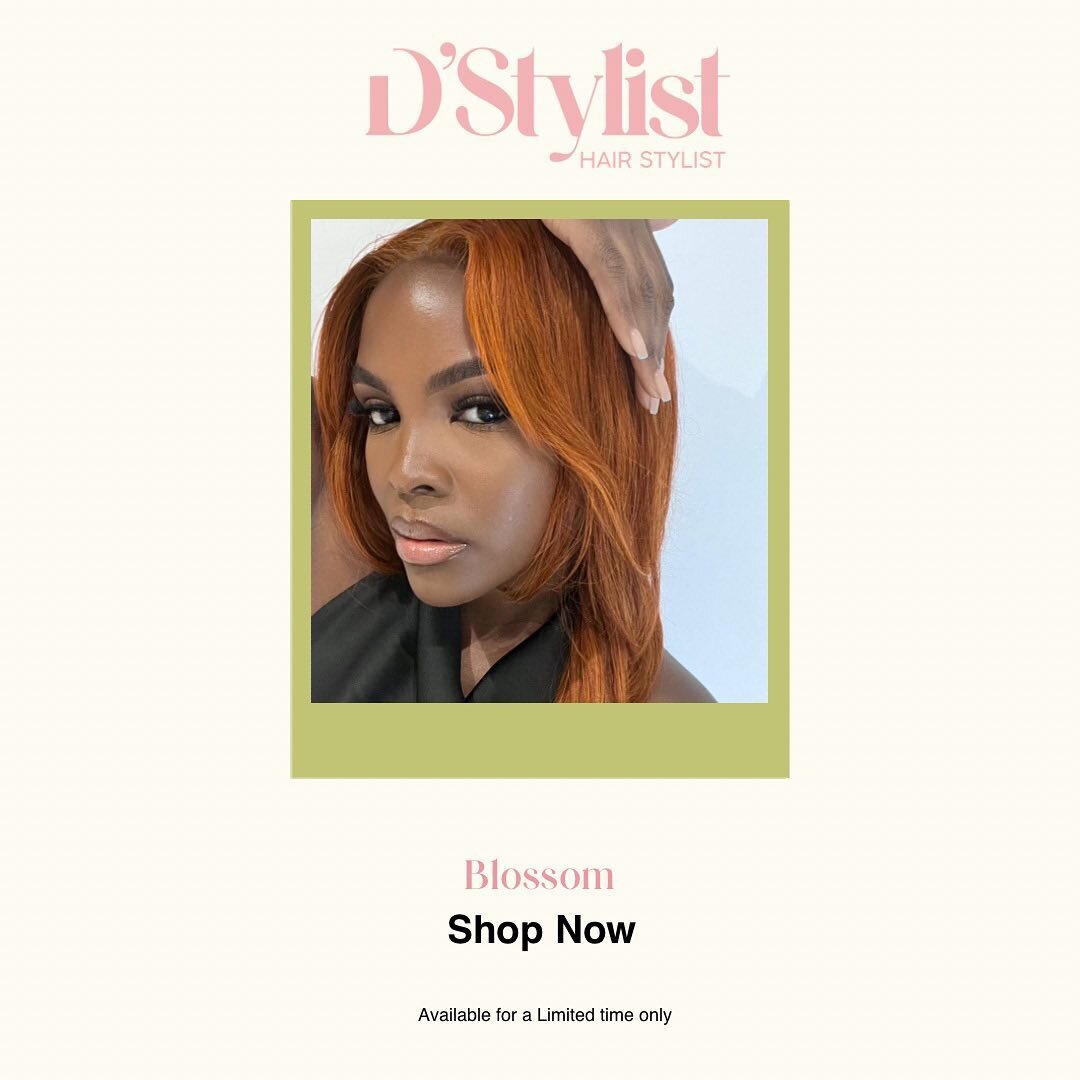Getting ready for the weekend ? 🤩 Shop &ldquo;BLOSSOM&rdquo; 😍

As seen on @kereviews 

Use &lsquo;BLOSSOM&rsquo; for 20%  #custommadewigs #wigs #frontalwigs #gingerwigs #springhaircolor #springhairtrends