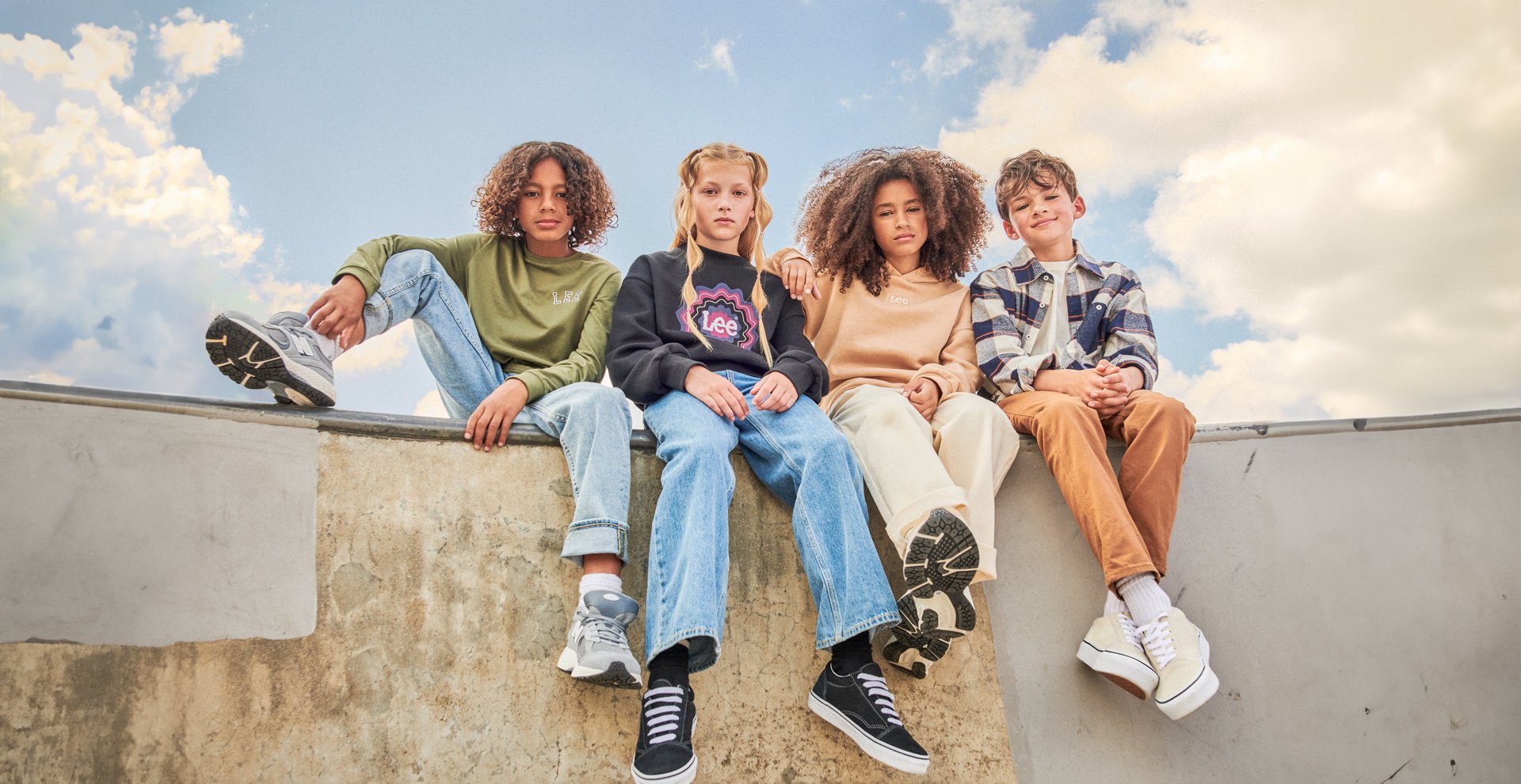 Lee unveils new fun & playful kids' collection with AW23 photo