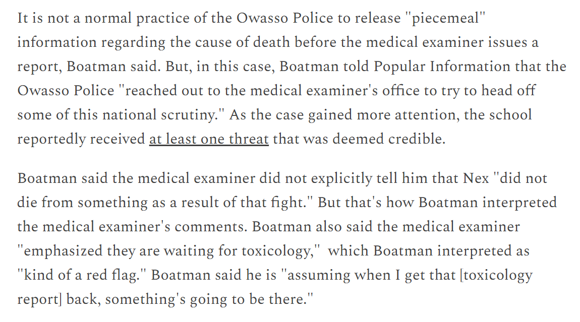  screenshot from Popular Information 