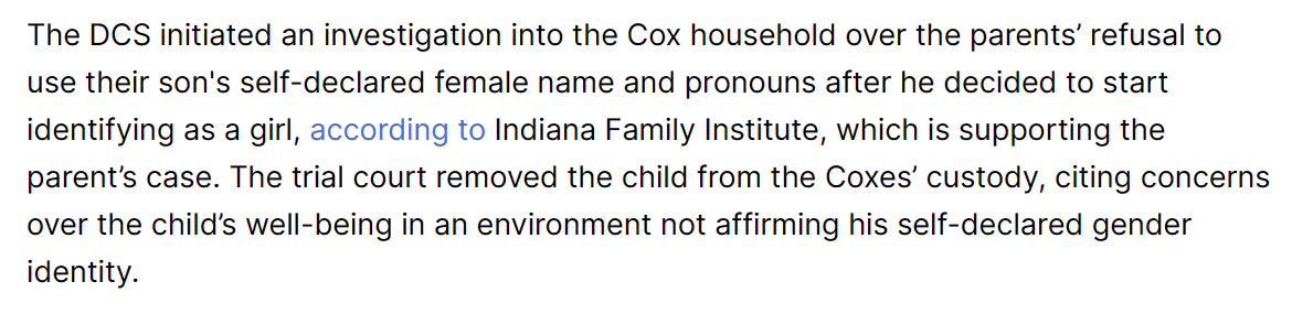  screenshot from the Christian Post 