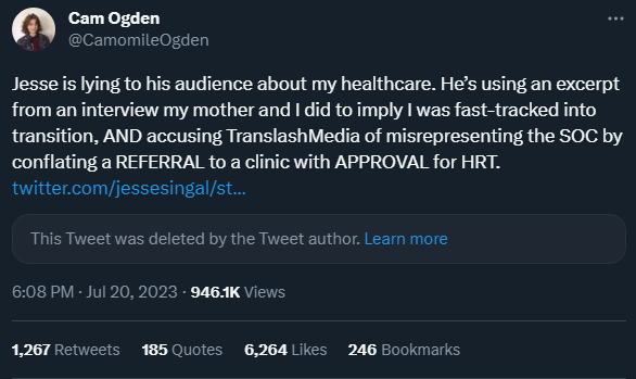  screenshot from Twitter 