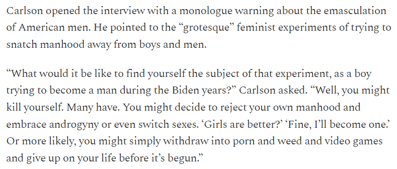  screenshot from the Daily Caller 