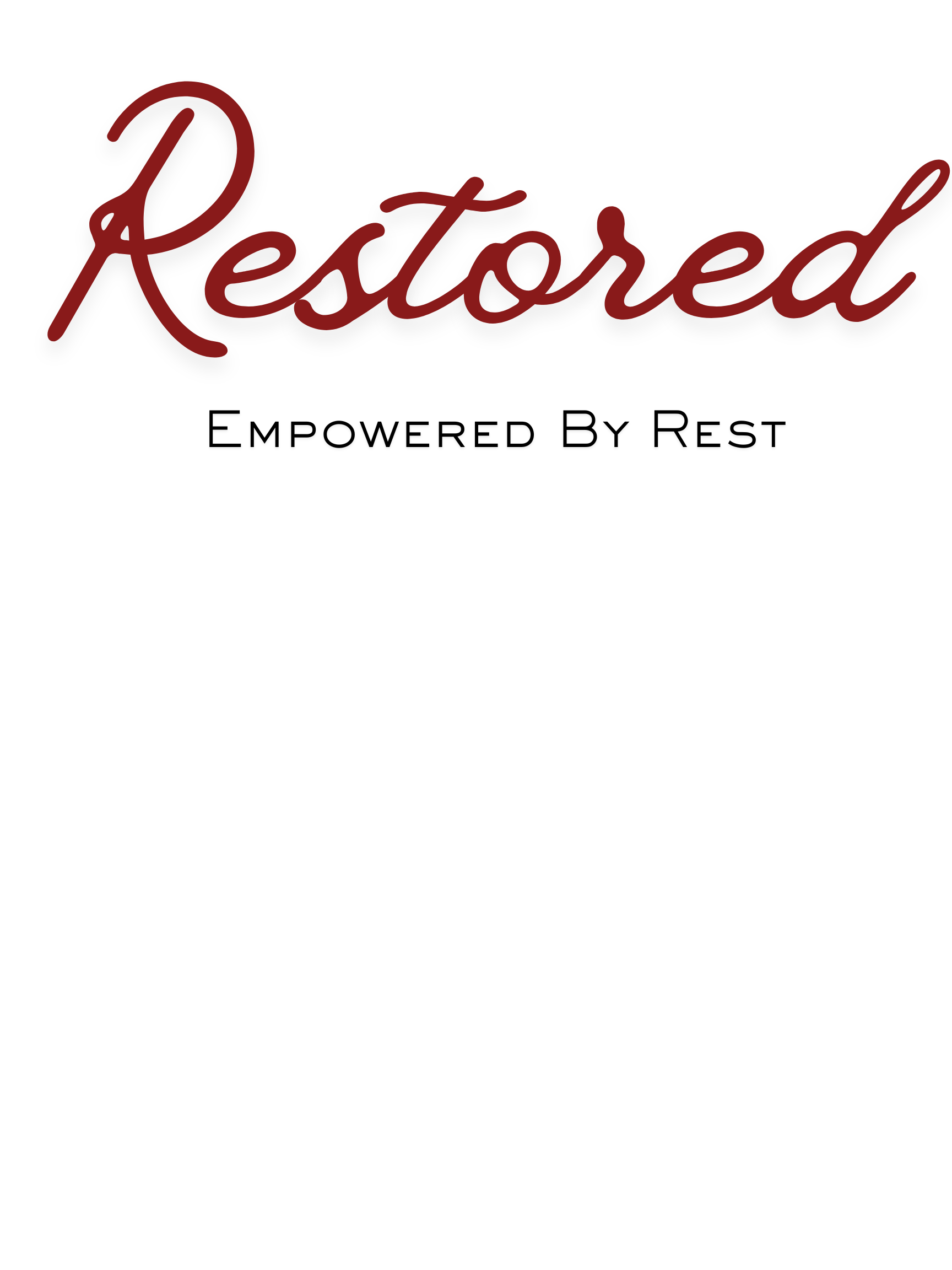 RESTORED: The Official Women’s Healing Retreat Tee